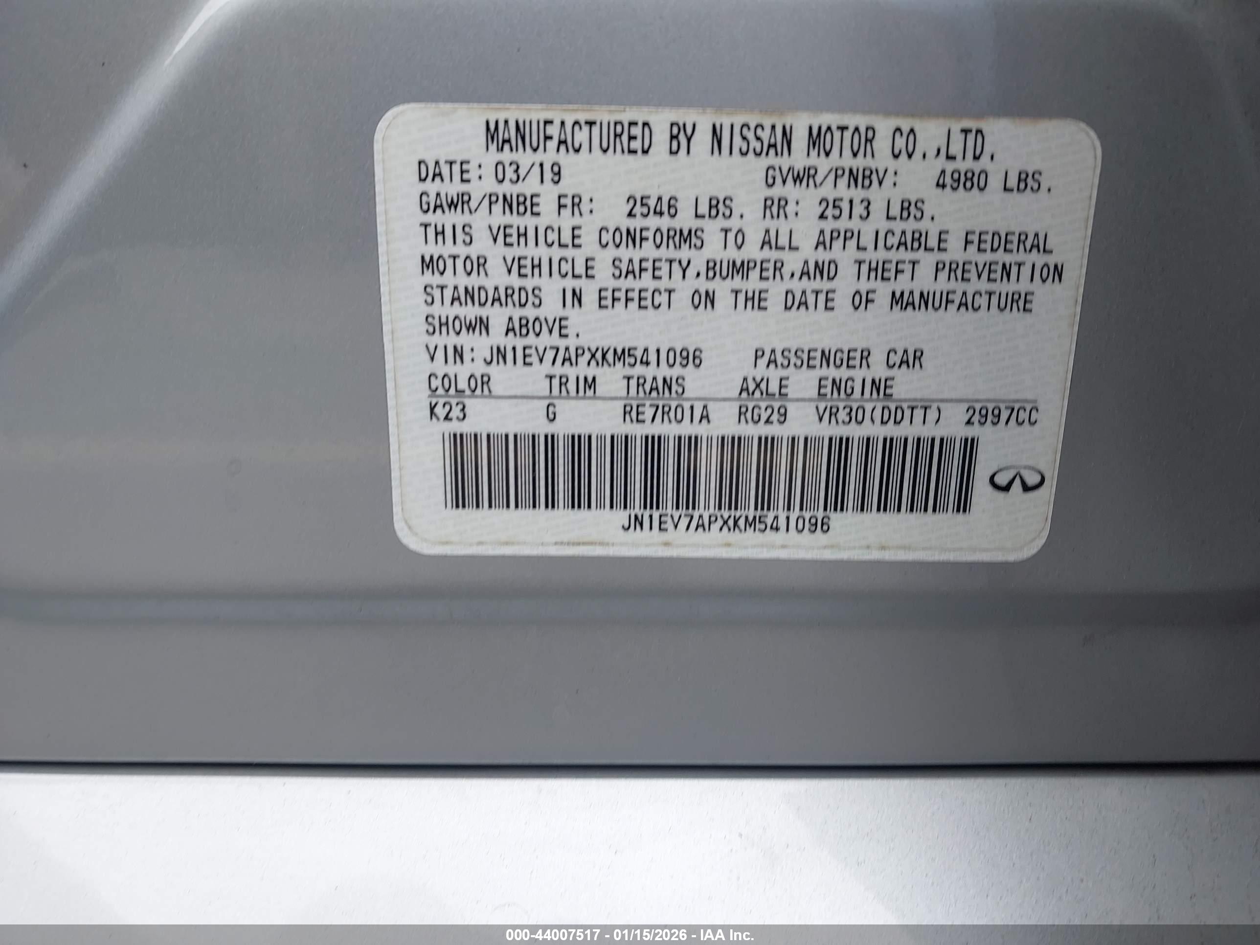 INFINITI Q50 image 9