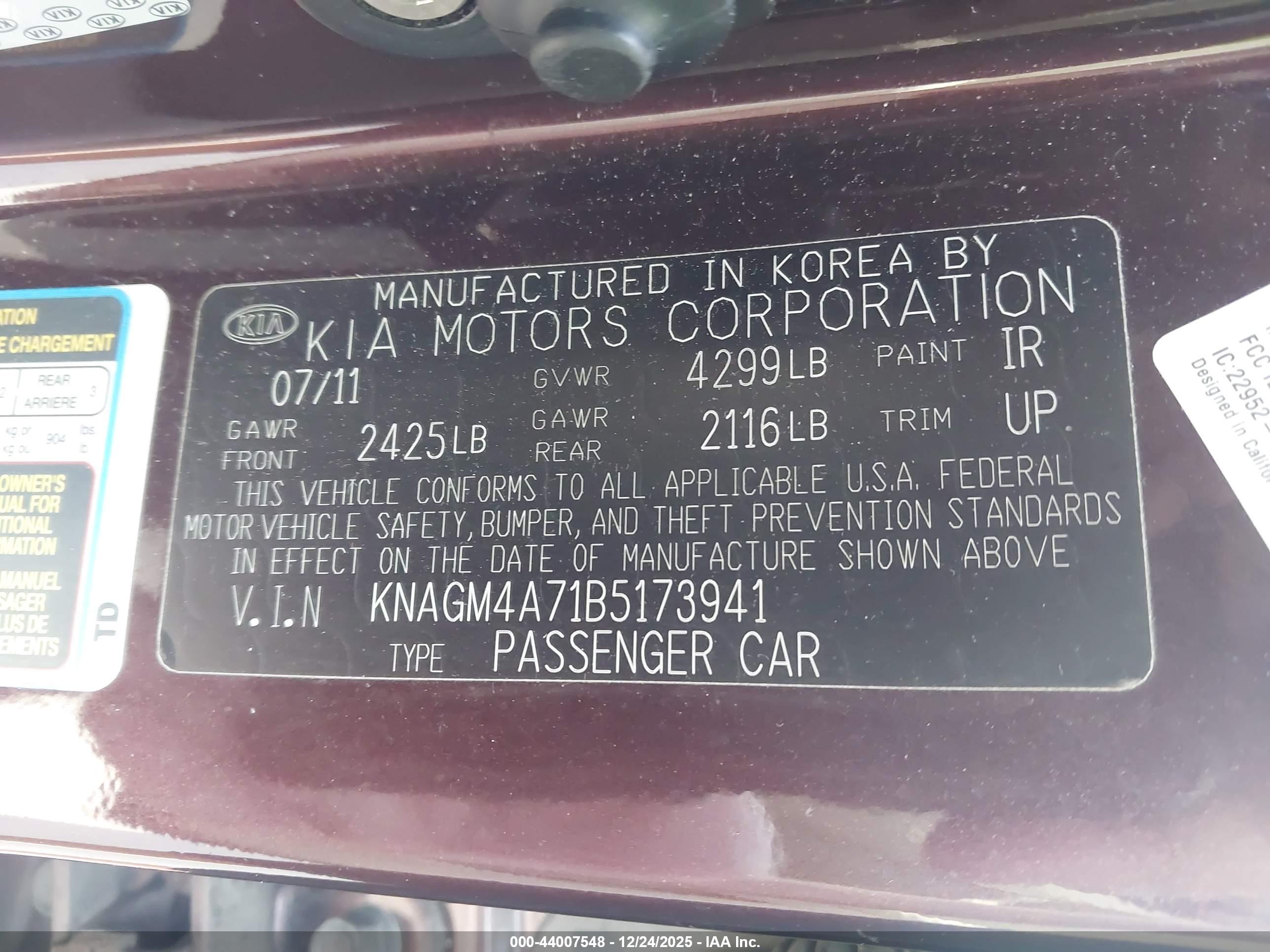 KIA OPTIMA image 9