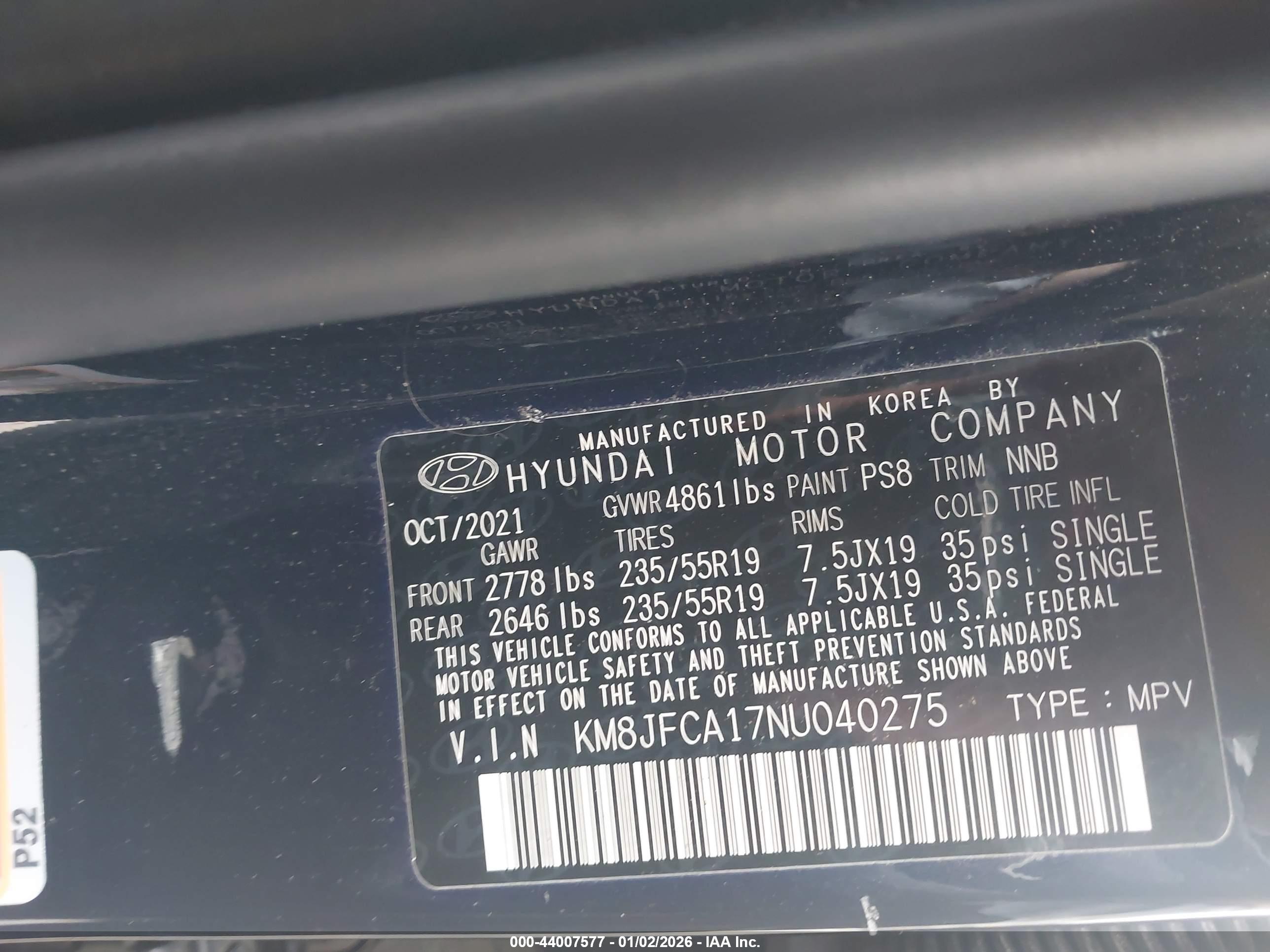 HYUNDAI TUCSON image 9