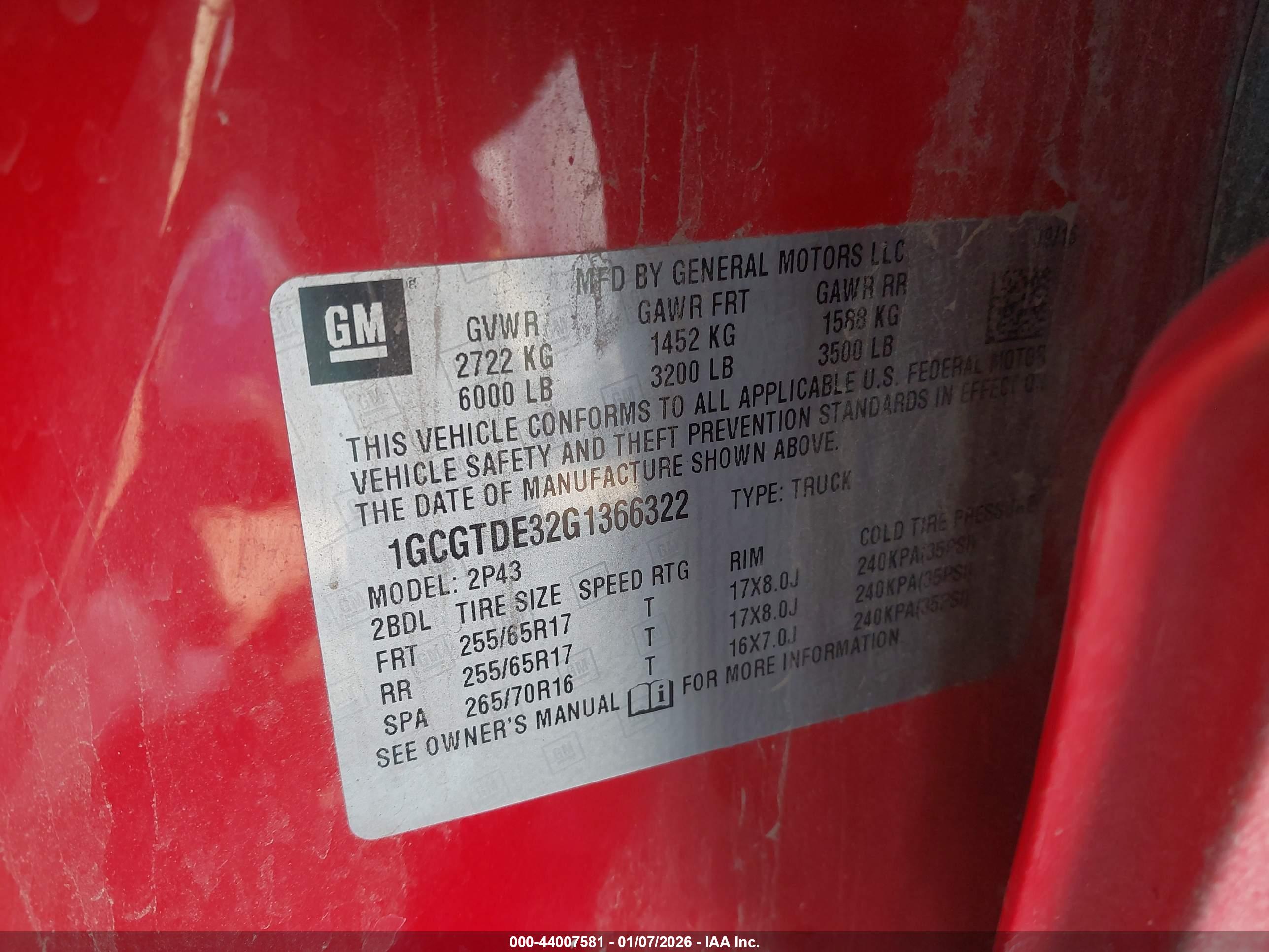 CHEVROLET COLORADO image 9