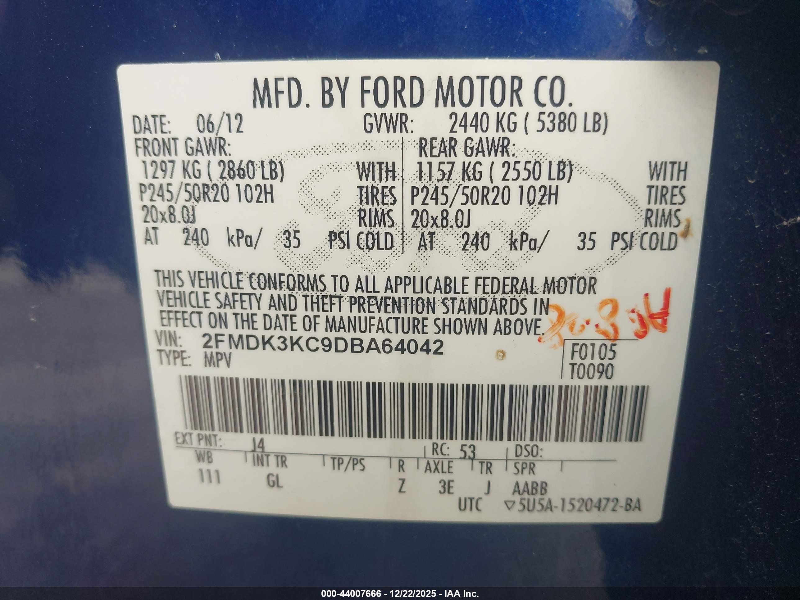 FORD EDGE image 9