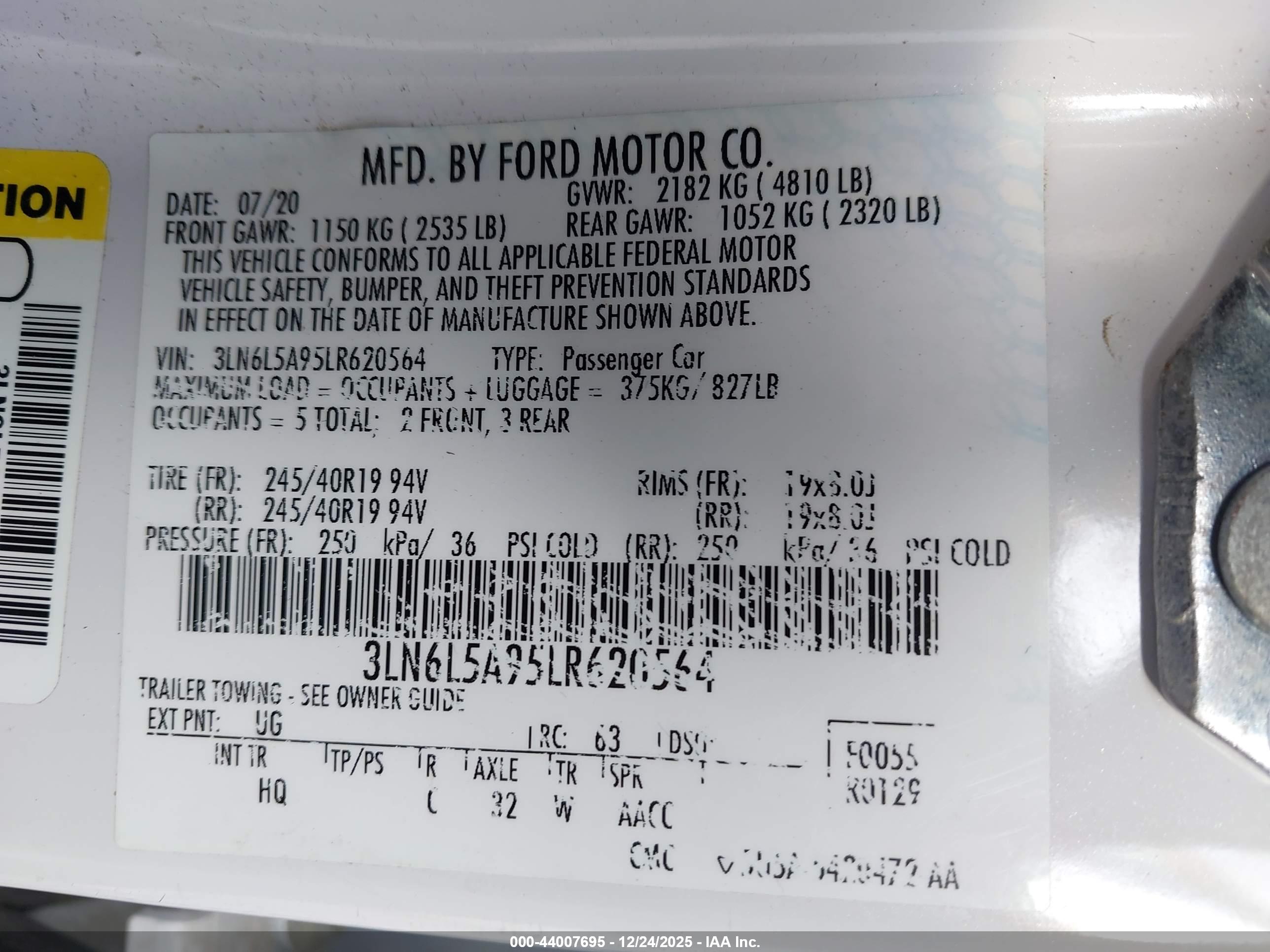LINCOLN MKZ image 9