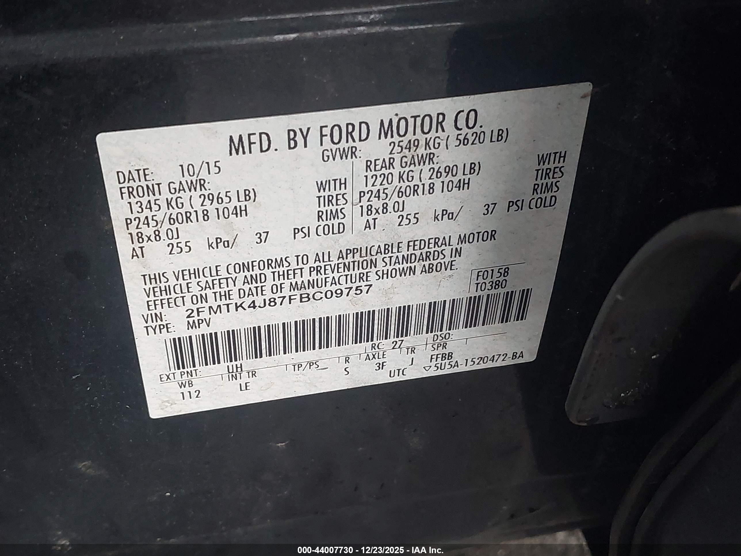 FORD EDGE image 9