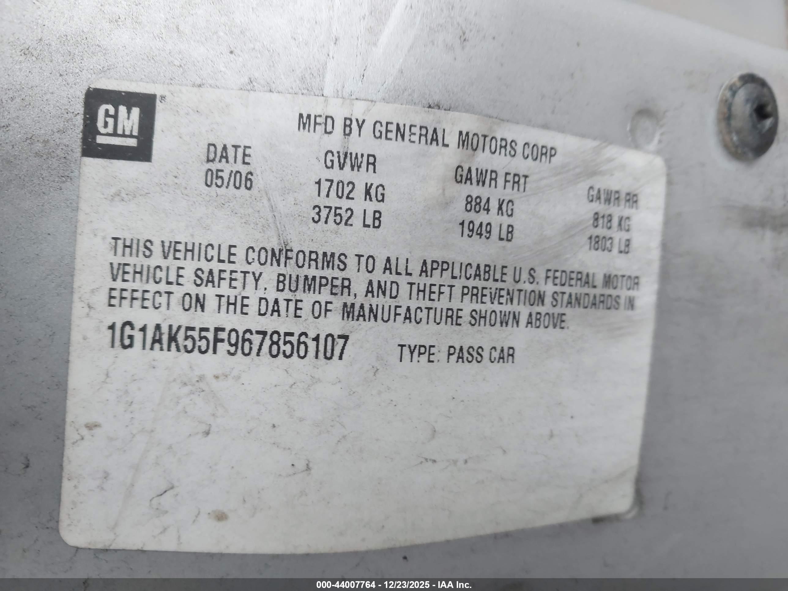 CHEVROLET COBALT image 9