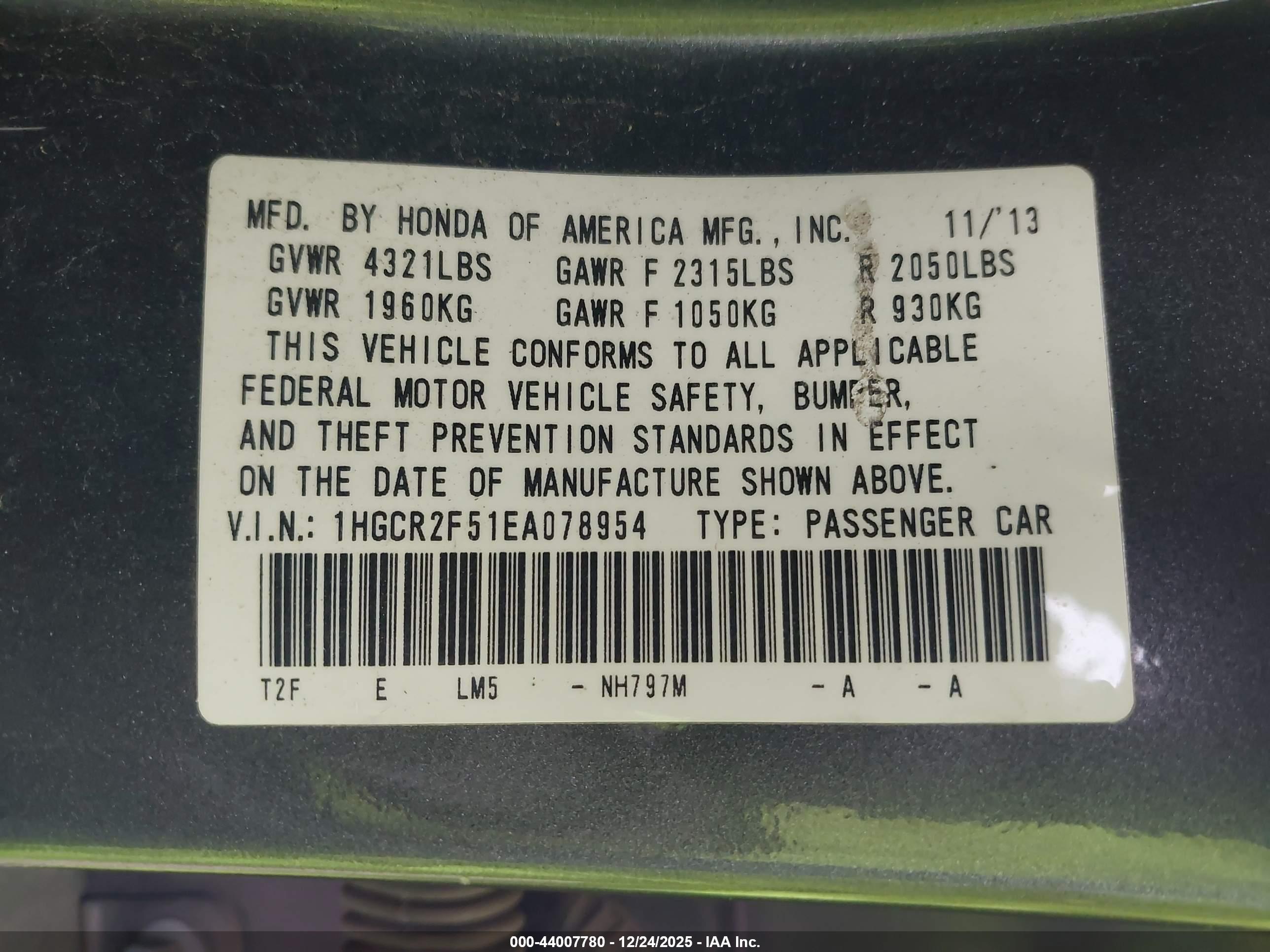 HONDA ACCORD image 9