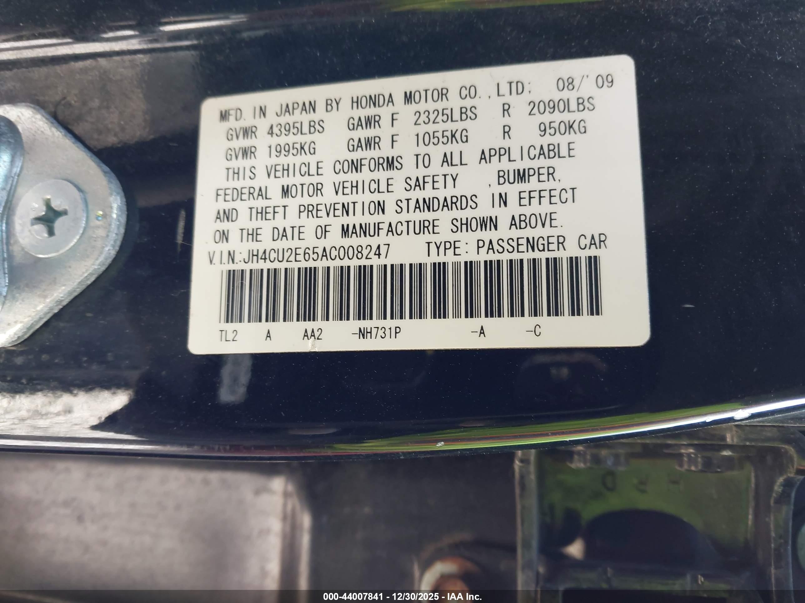 ACURA TSX image 9