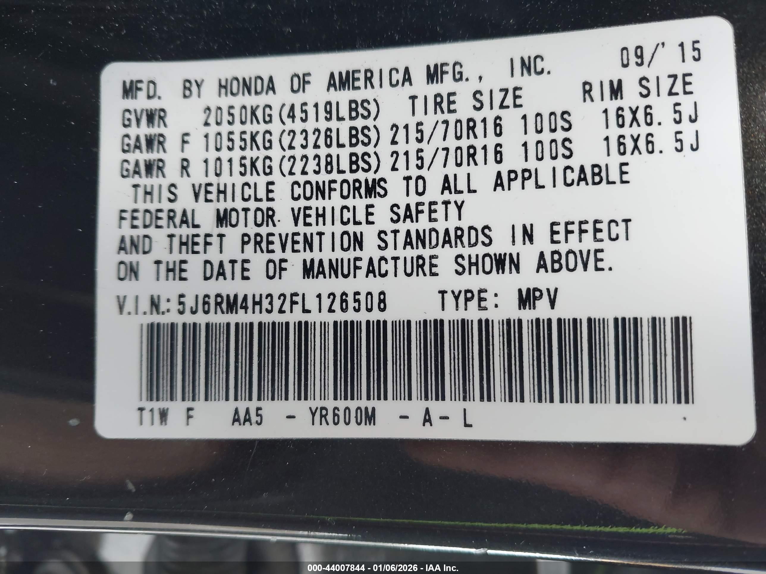 HONDA CR-V image 9