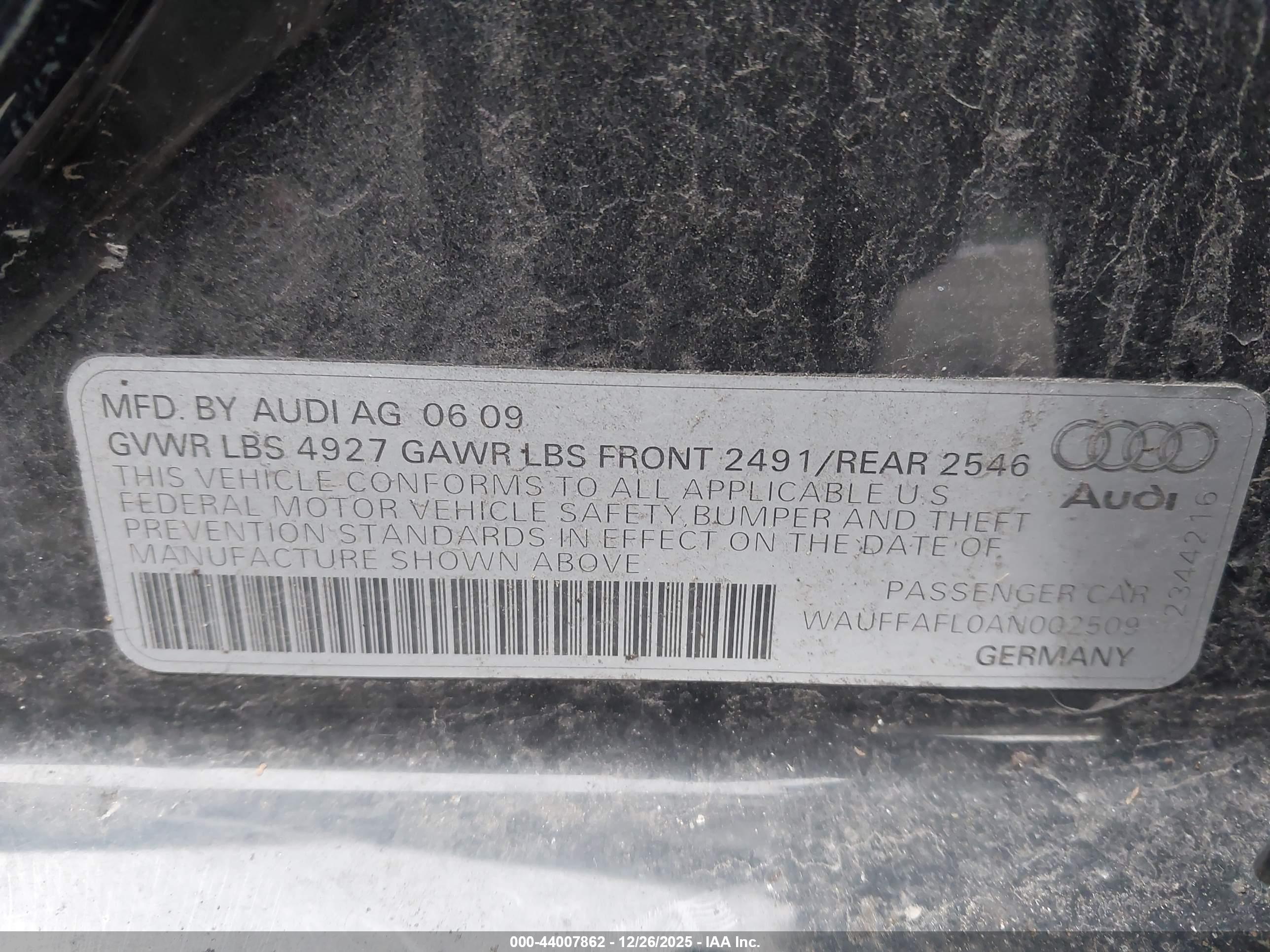 AUDI A4 image 9