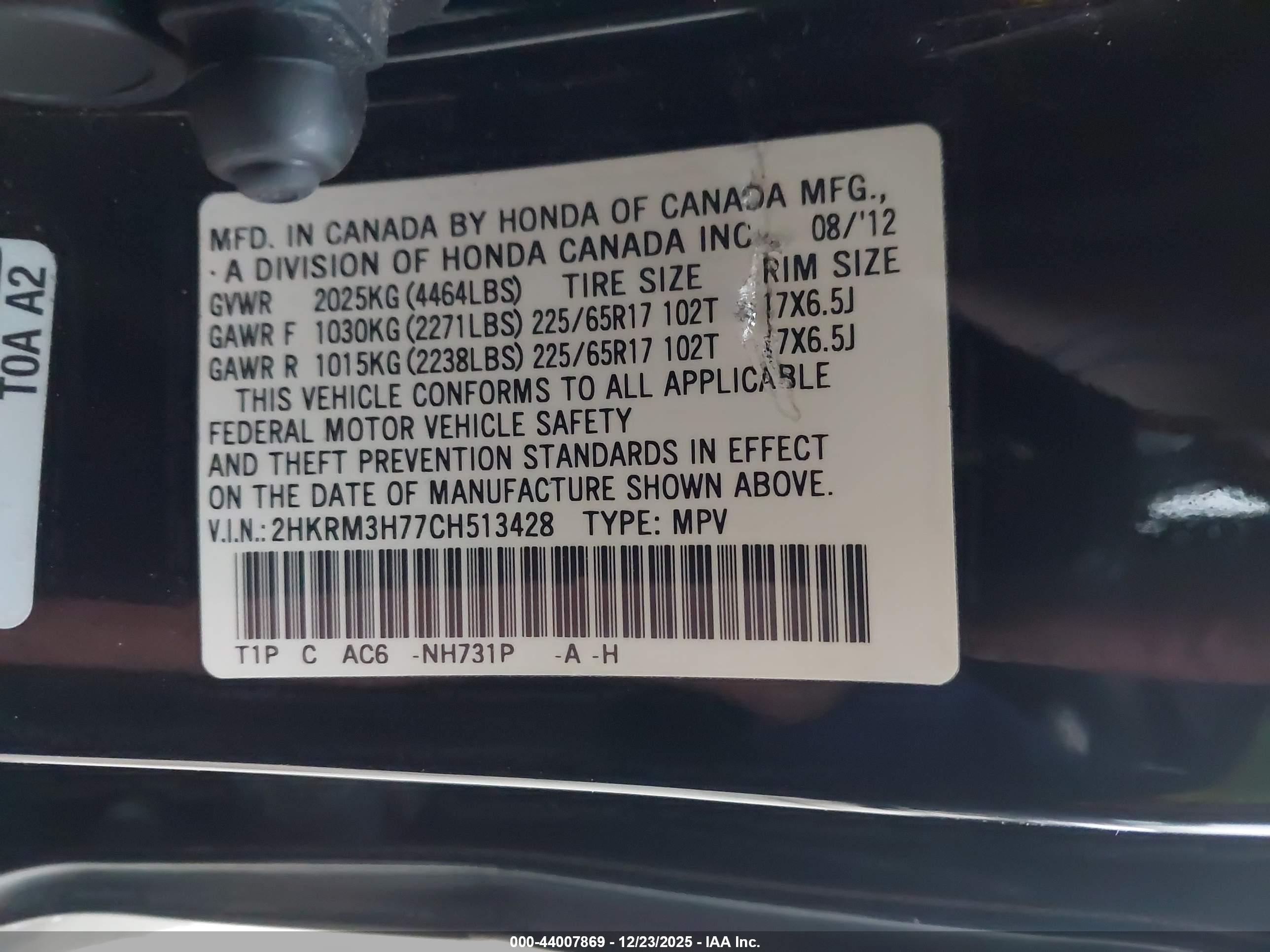 HONDA CR-V image 9