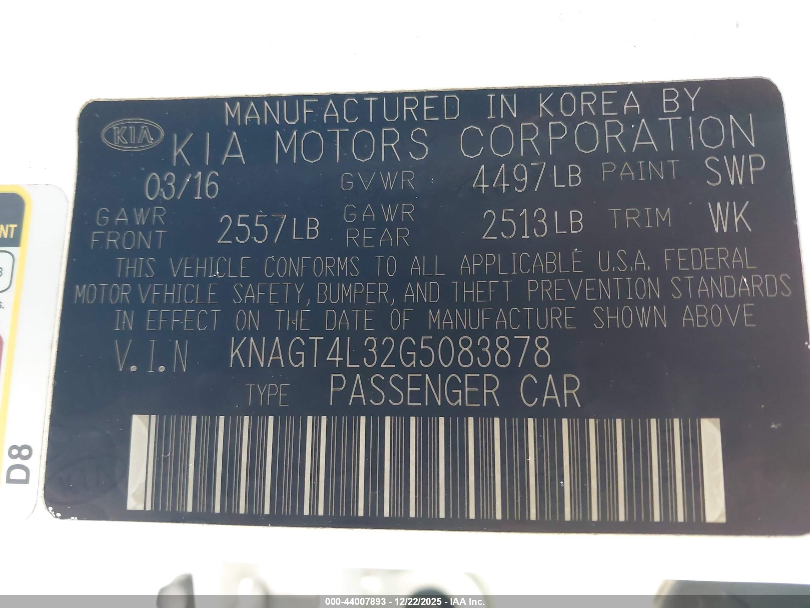 KIA OPTIMA image 9