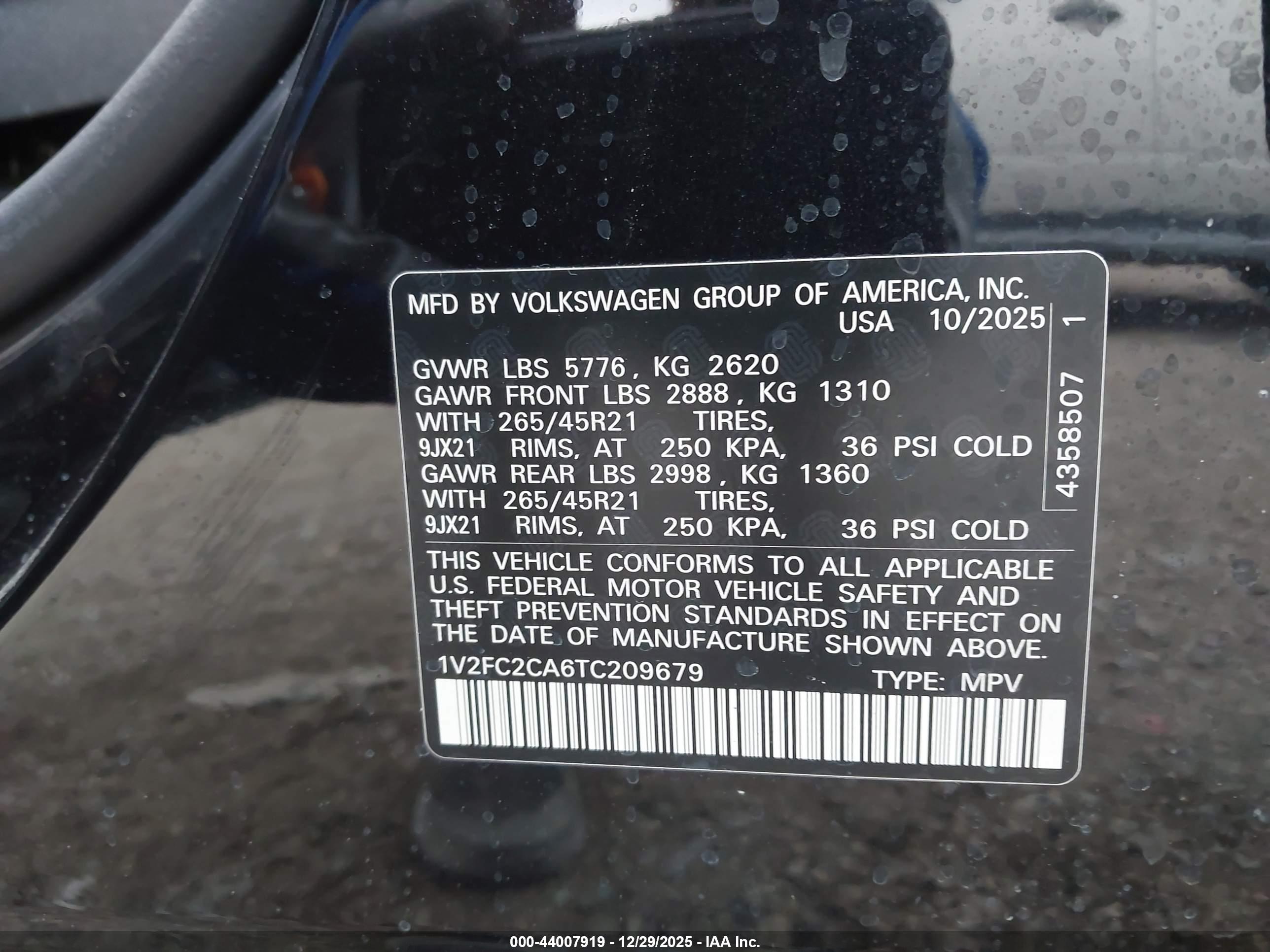 VOLKSWAGEN ATLAS image 9