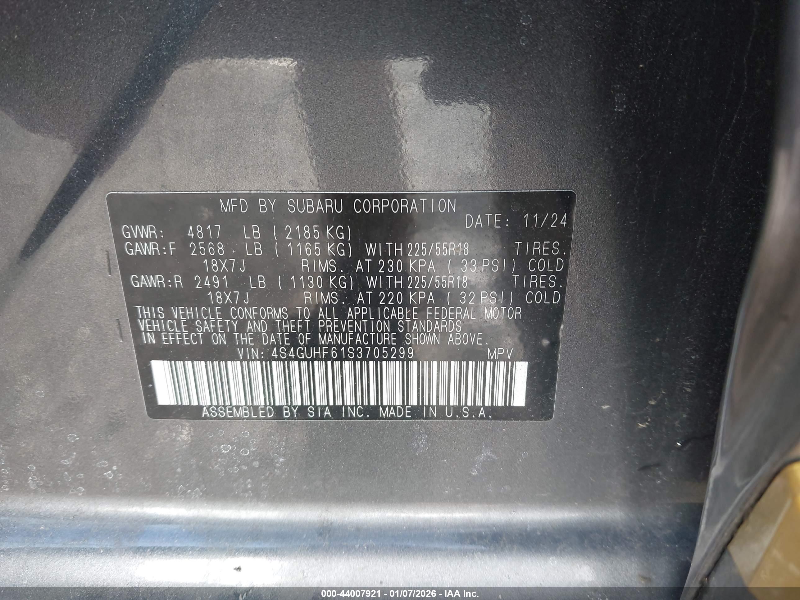 SUBARU CROSSTREK image 9