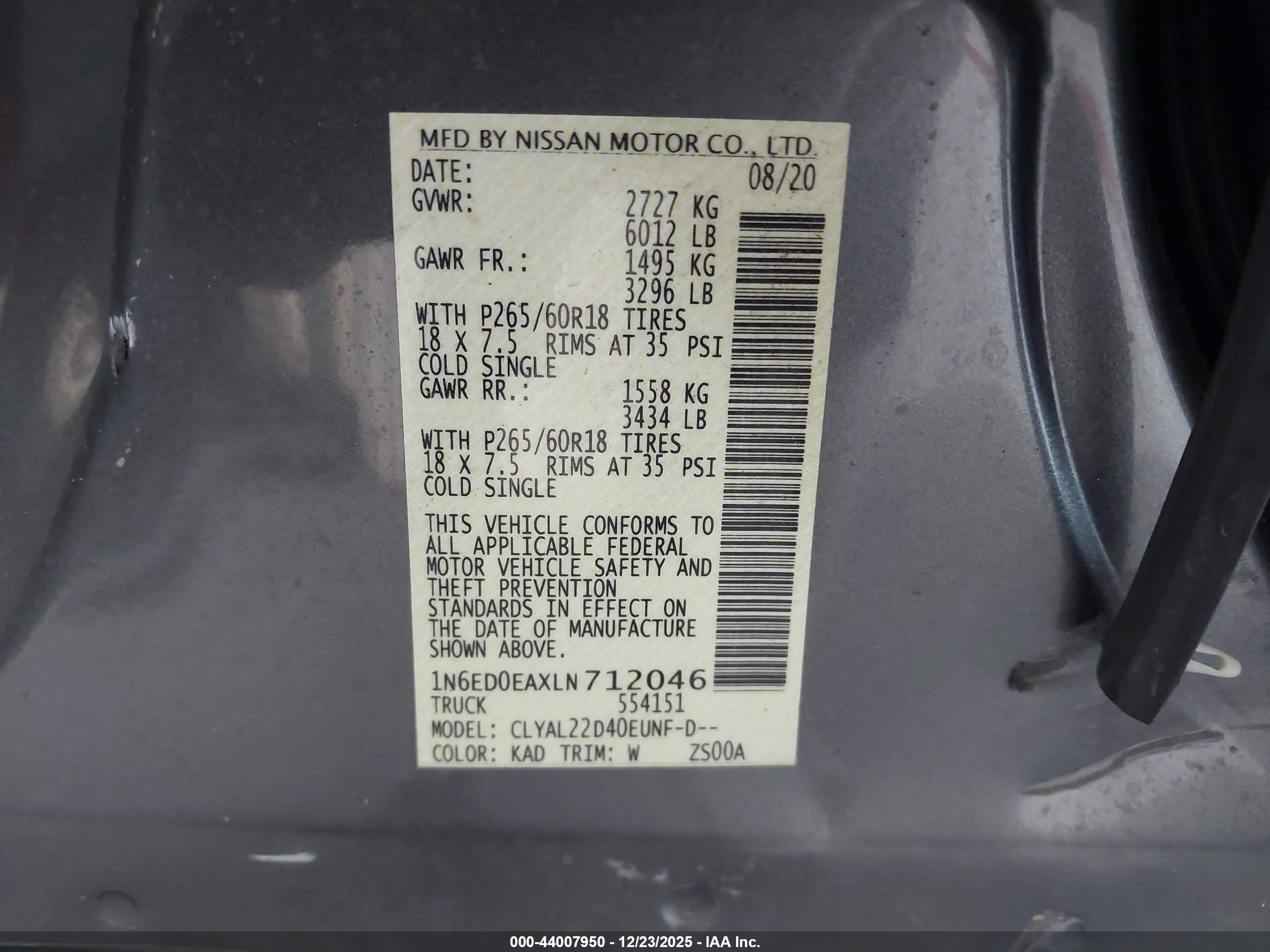 NISSAN FRONTIER image 9