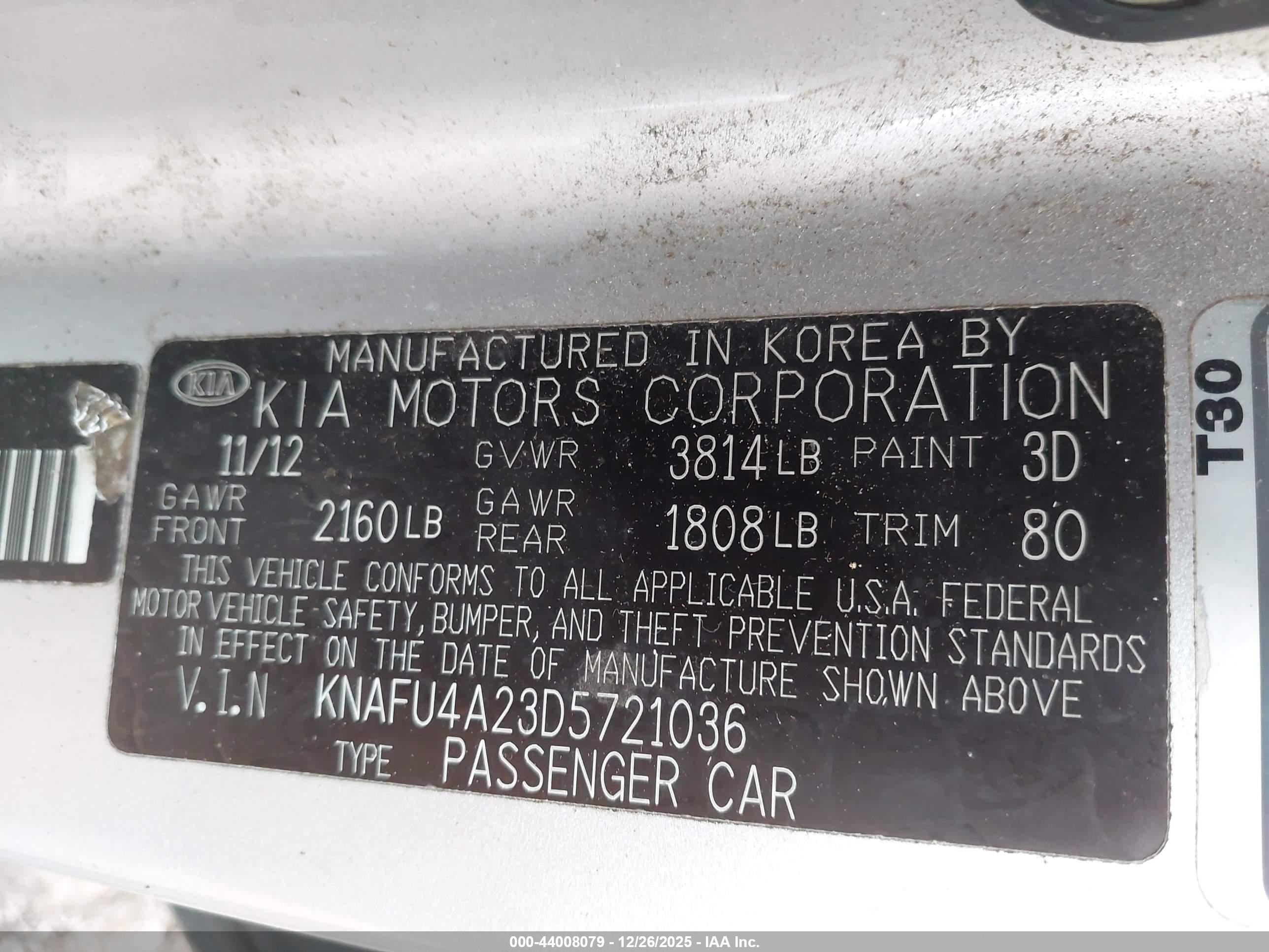 KIA FORTE image 9