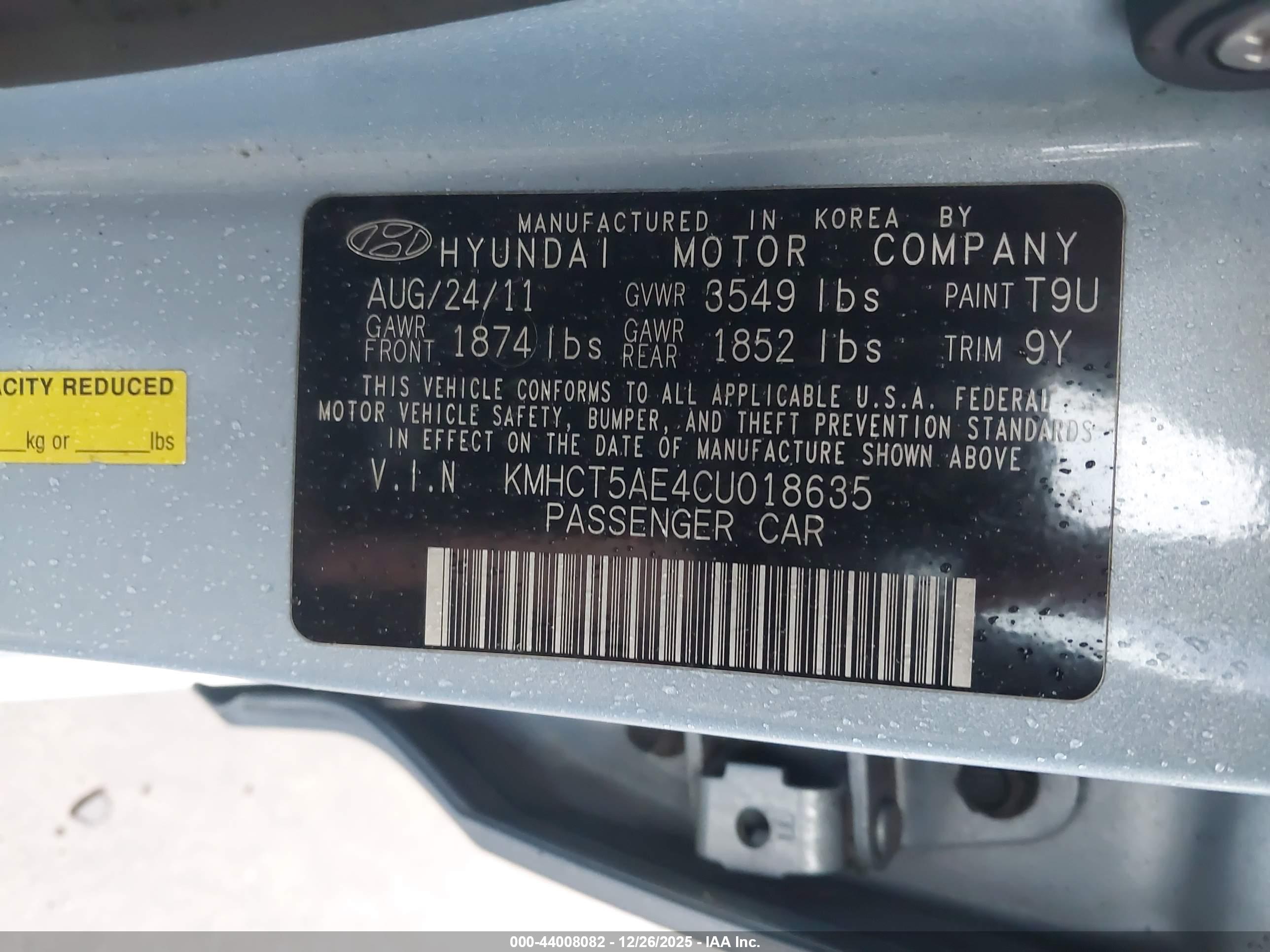 HYUNDAI ACCENT image 9