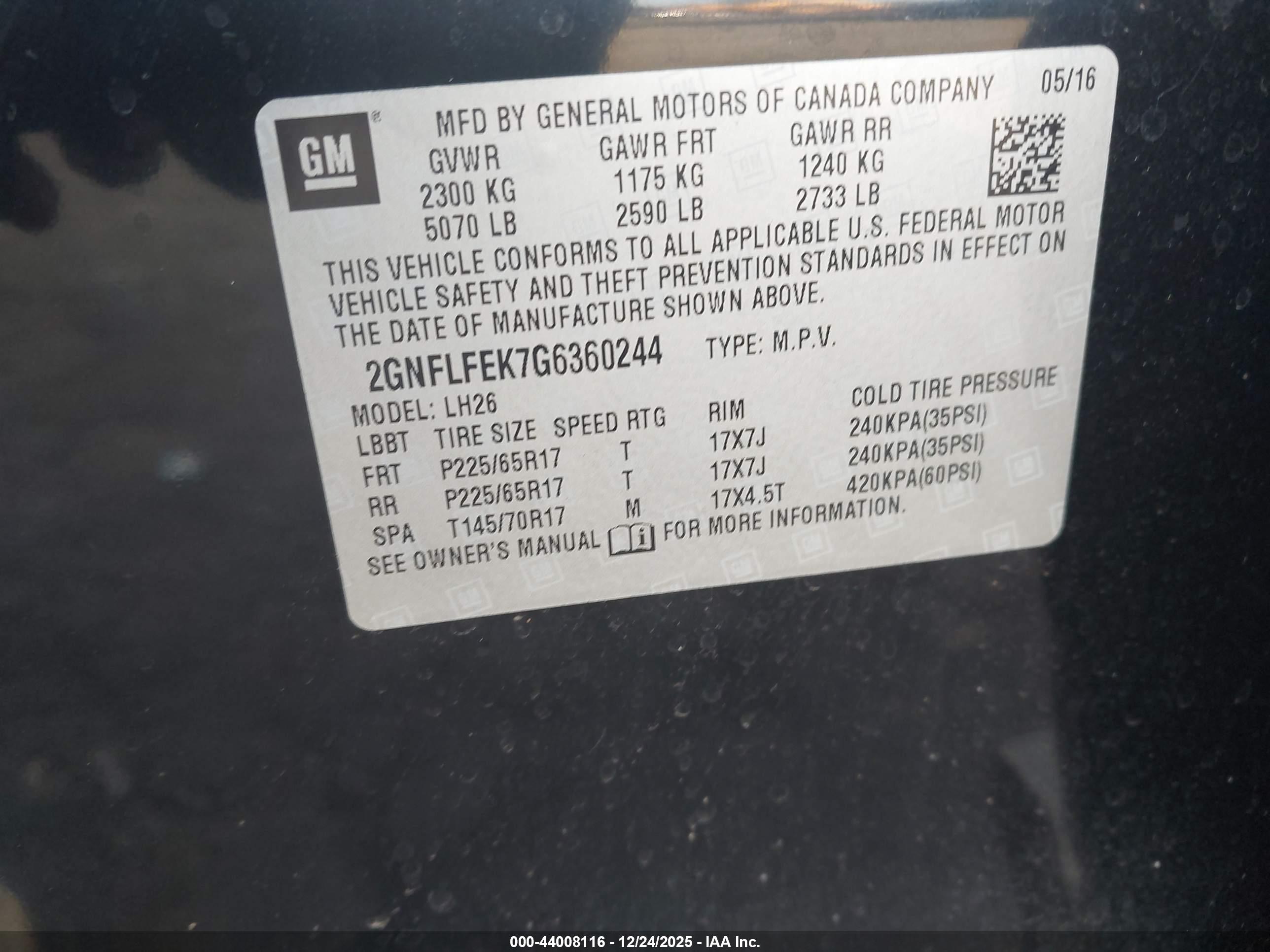 CHEVROLET EQUINOX image 9