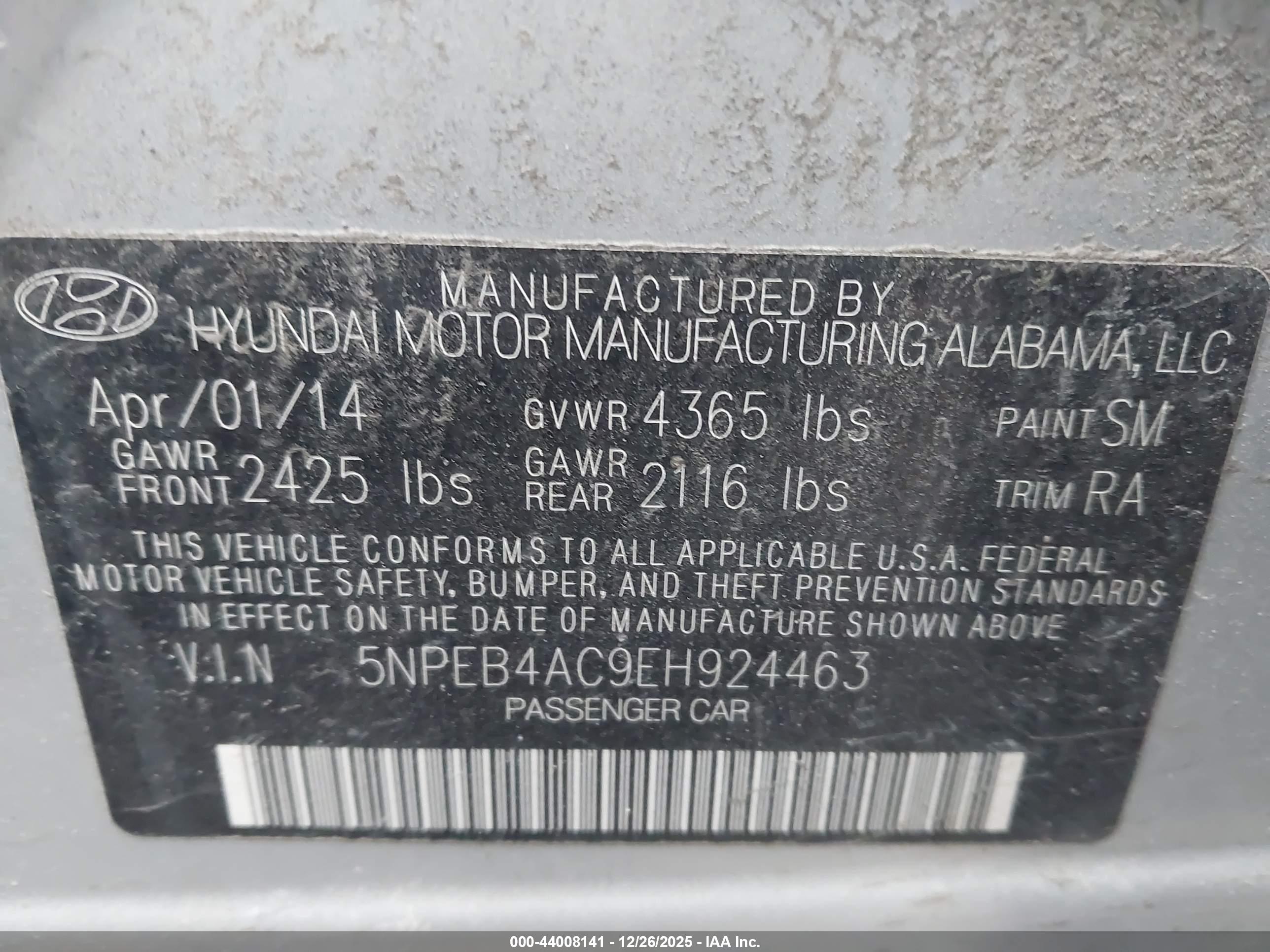 HYUNDAI SONATA image 9