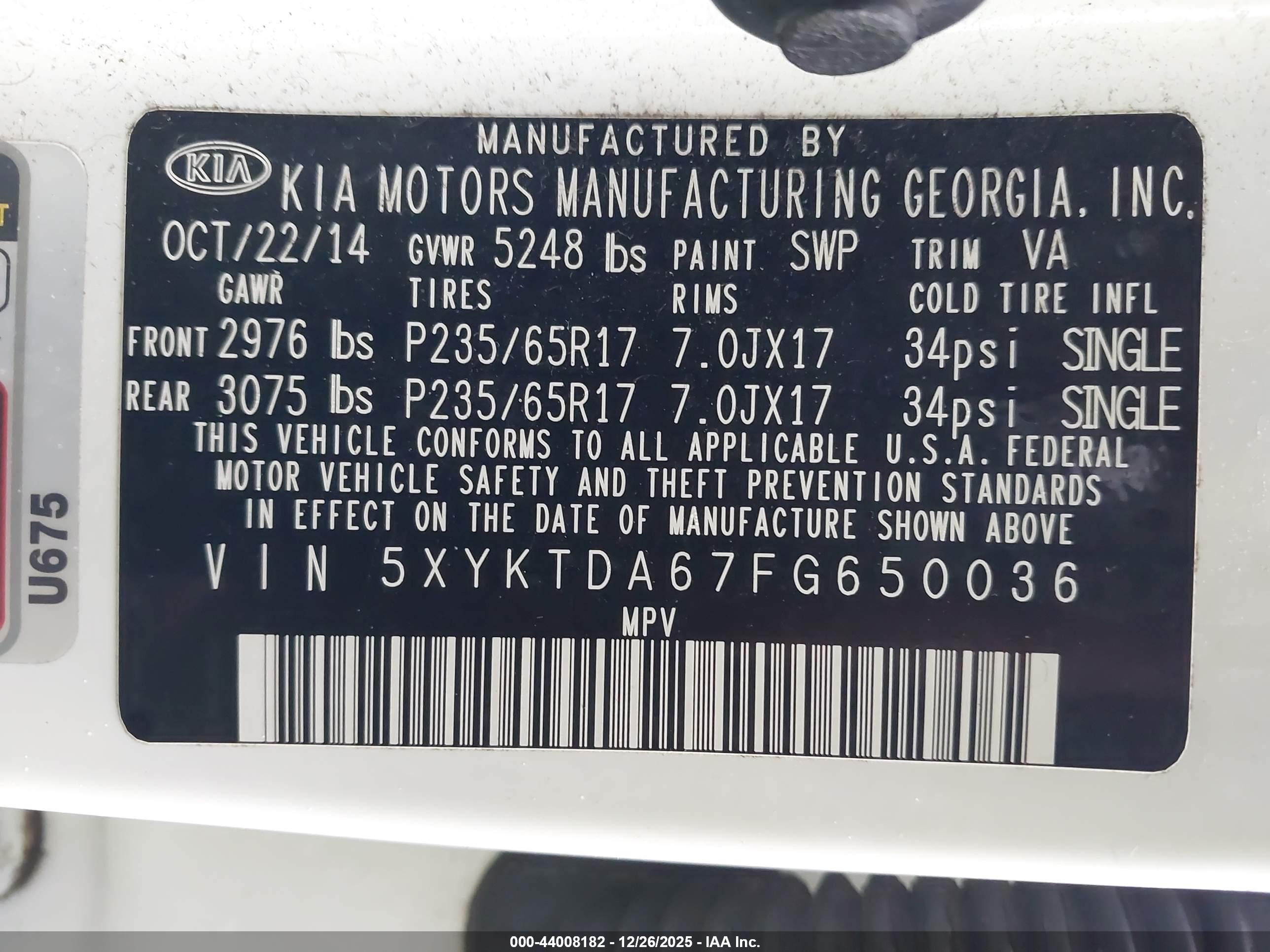 KIA SORENTO image 9