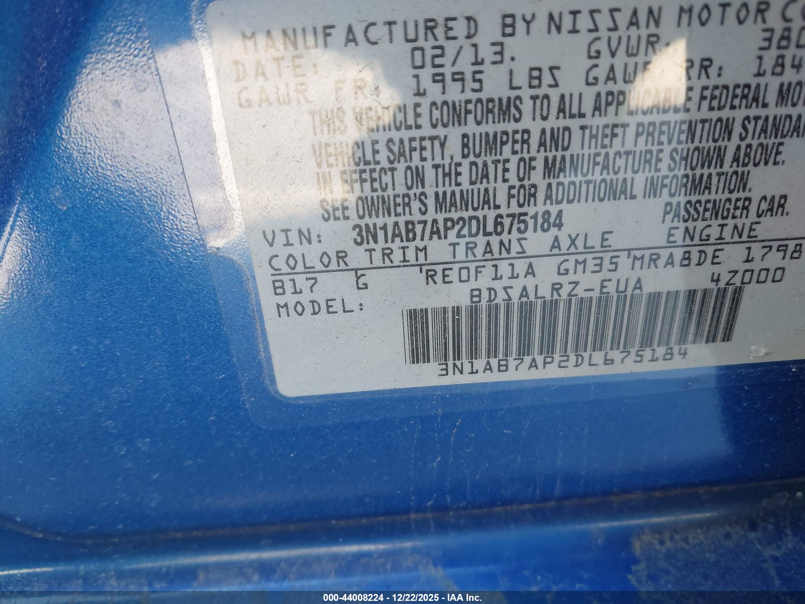 NISSAN SENTRA image 9