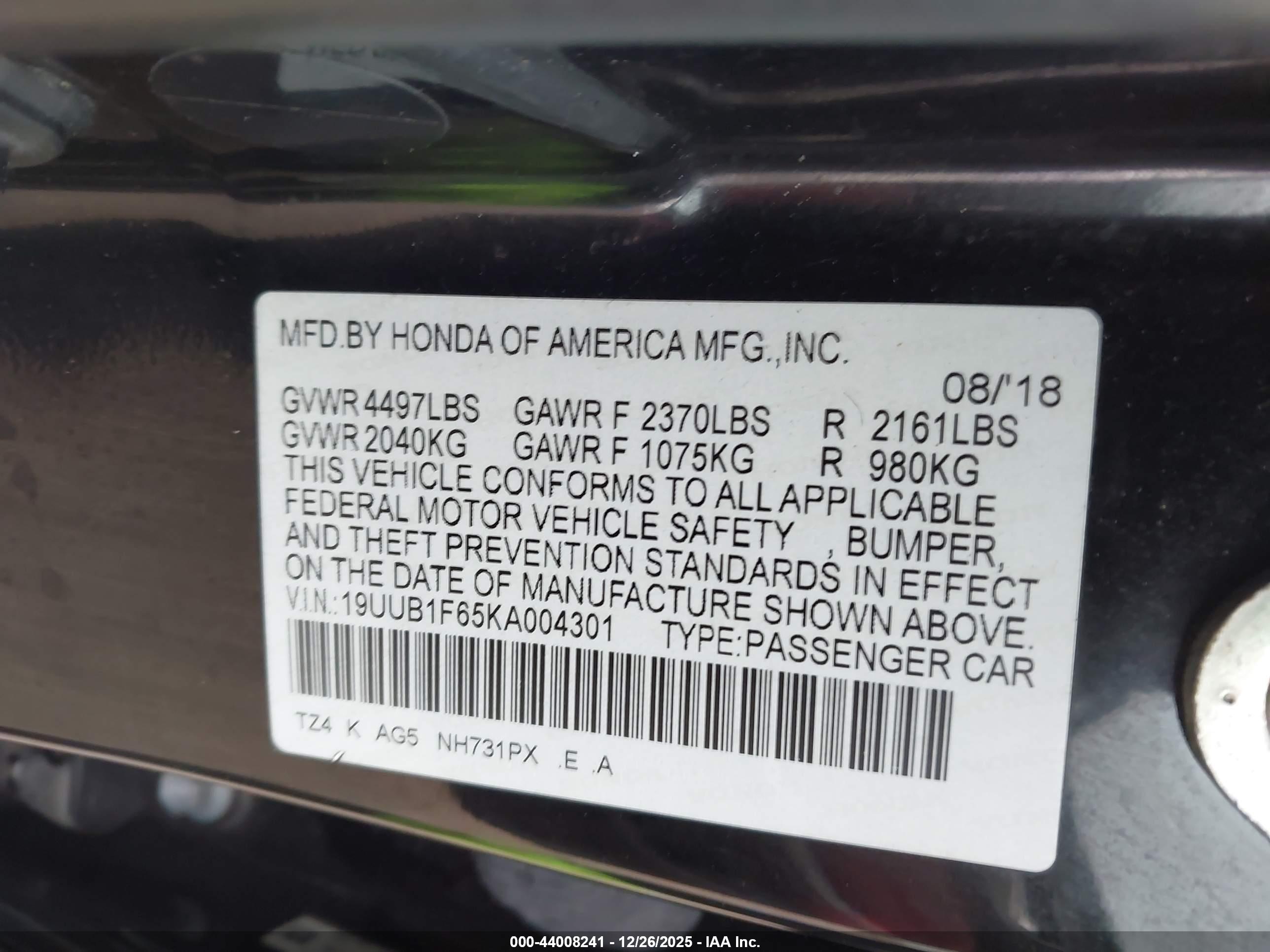 ACURA TLX image 9