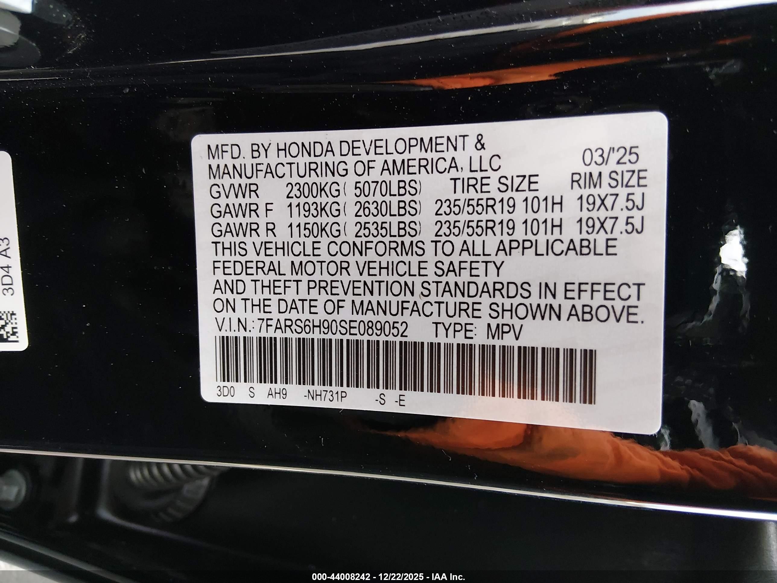 HONDA CR-V image 9