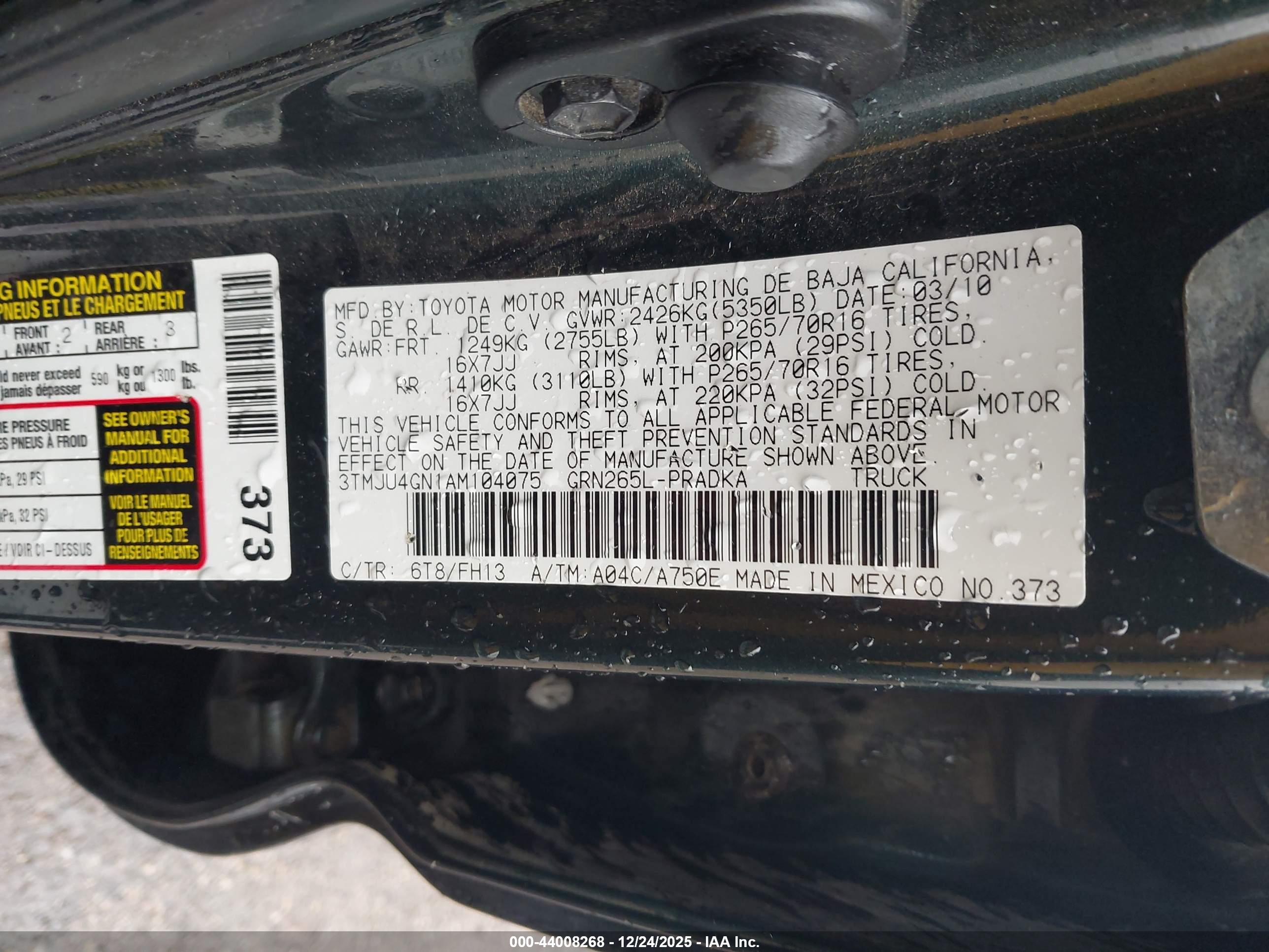 TOYOTA TACOMA image 9