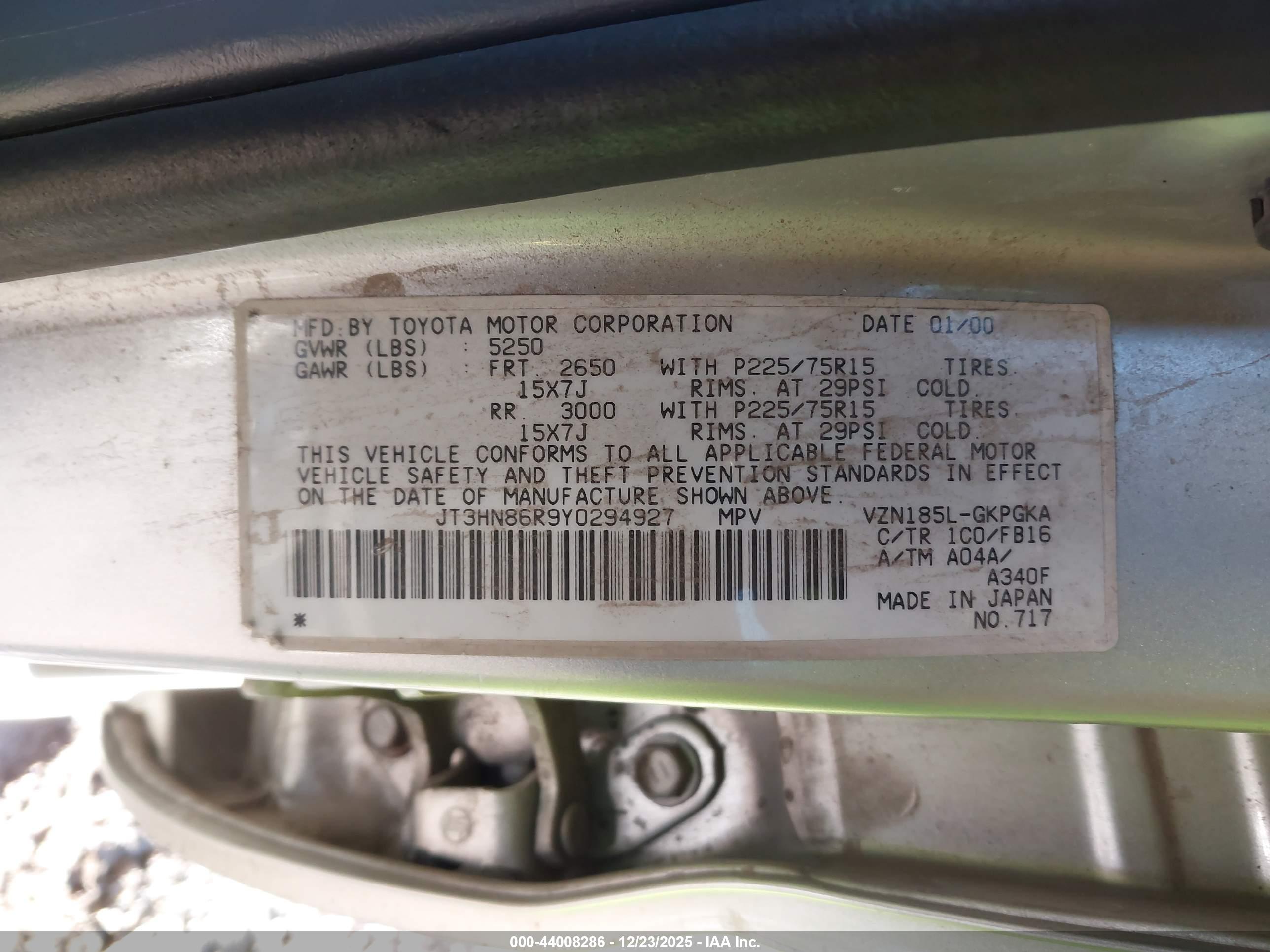 TOYOTA 4RUNNER image 9