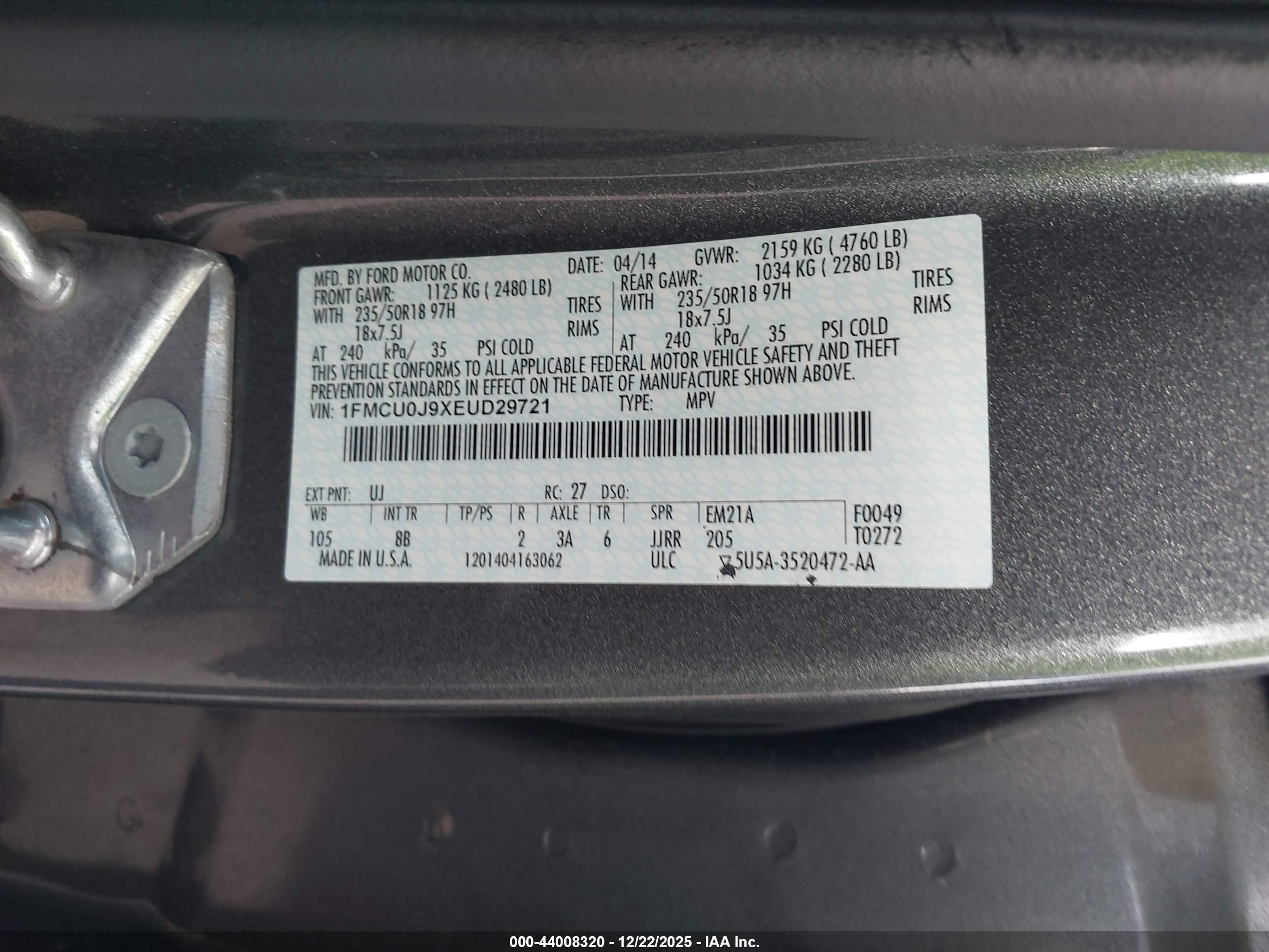 FORD ESCAPE image 9