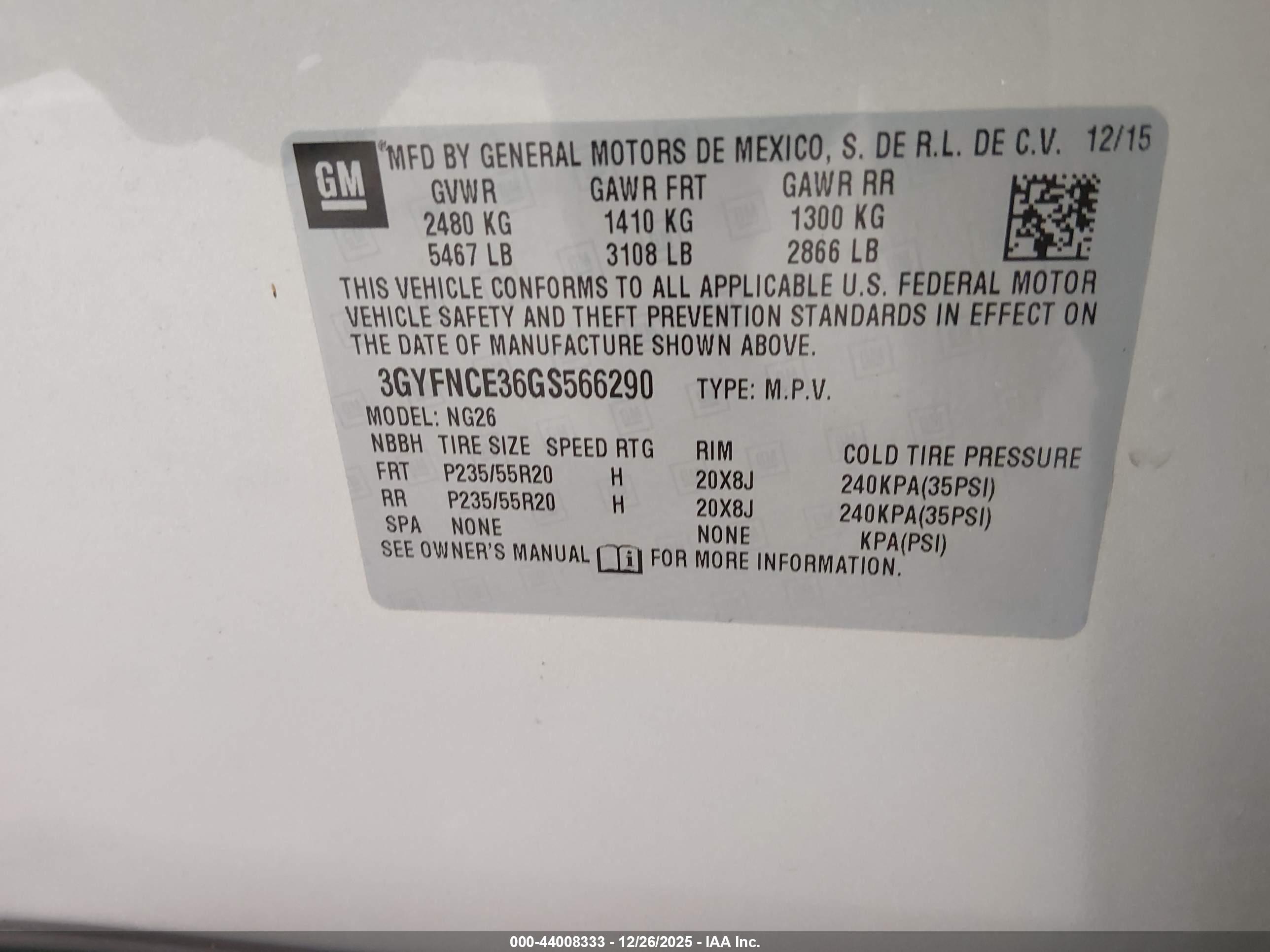 CADILLAC SRX image 9