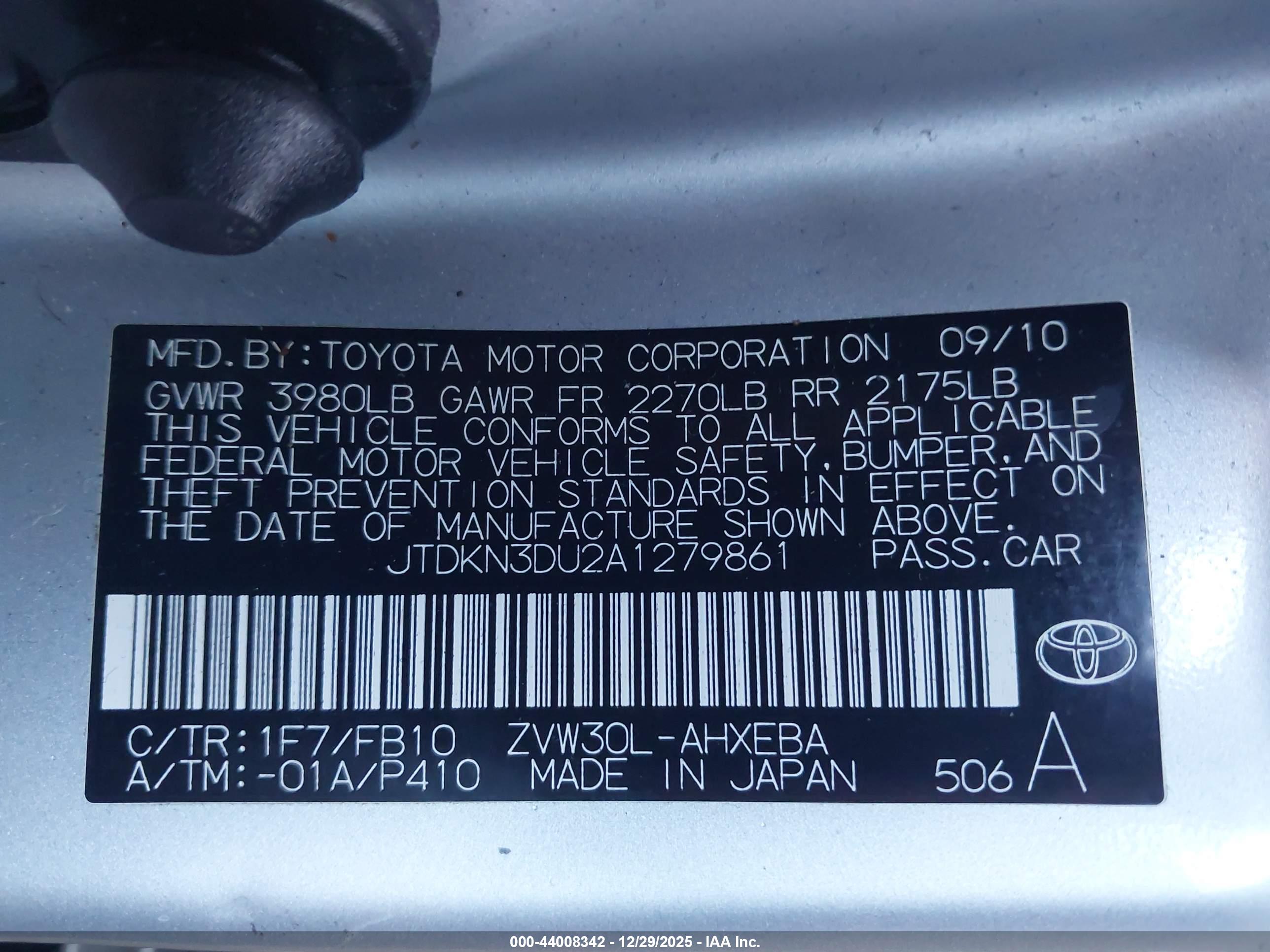 TOYOTA PRIUS image 9