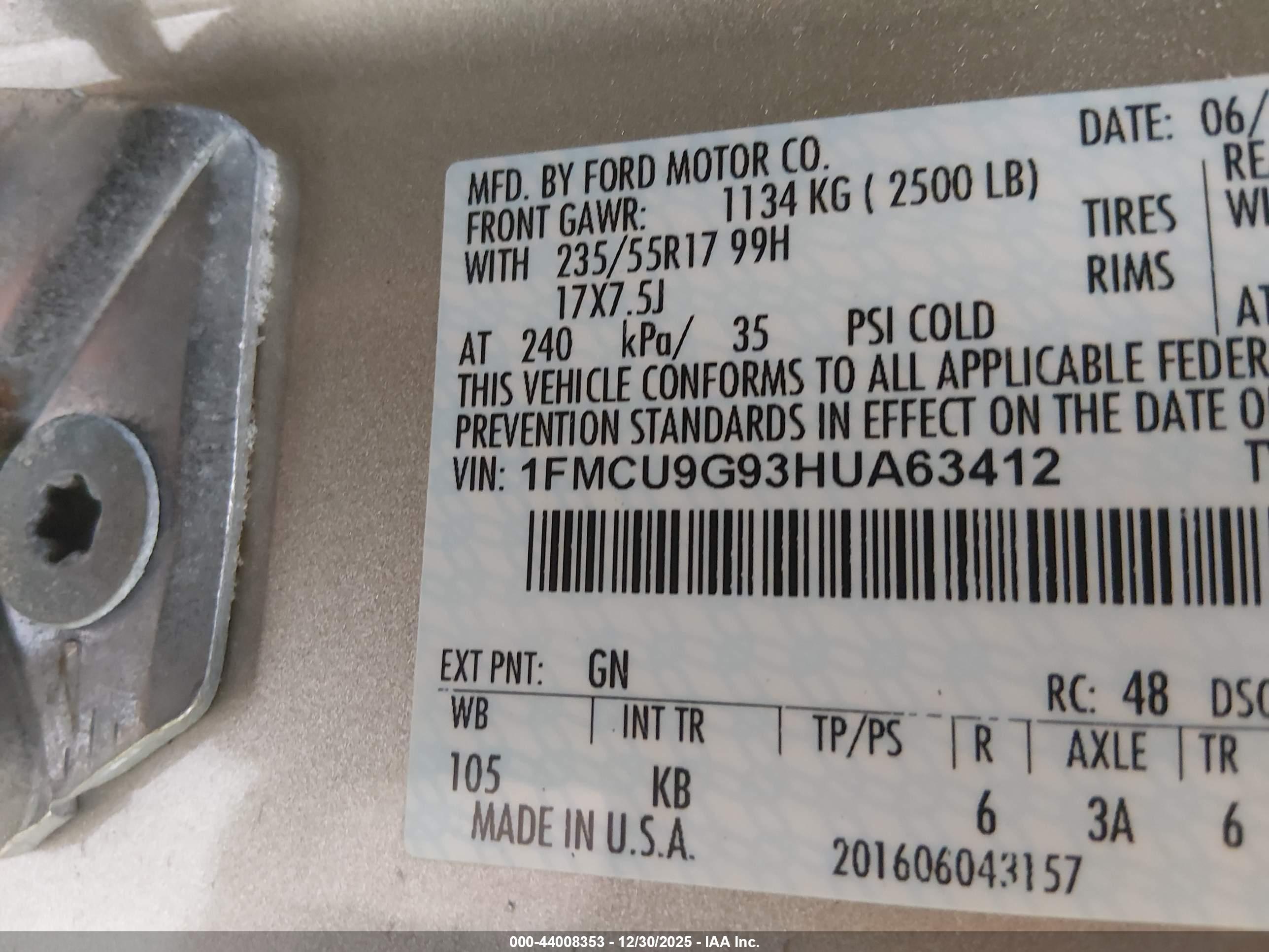 FORD ESCAPE image 9