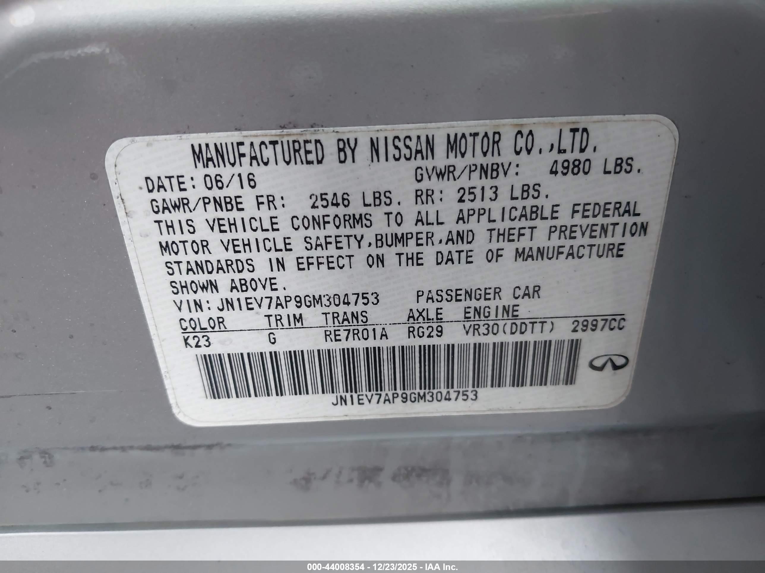 INFINITI Q50 image 9