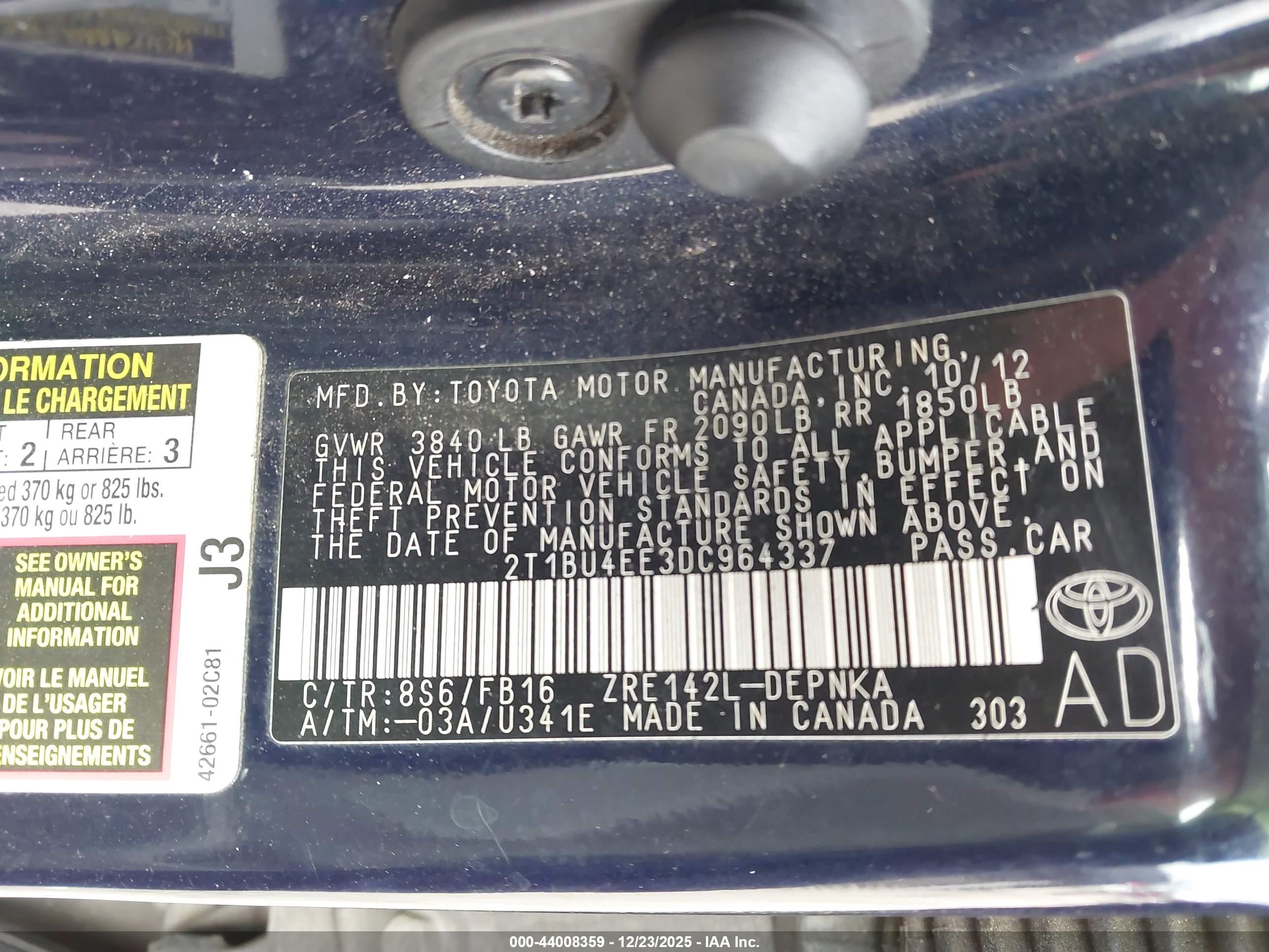 TOYOTA COROLLA image 9