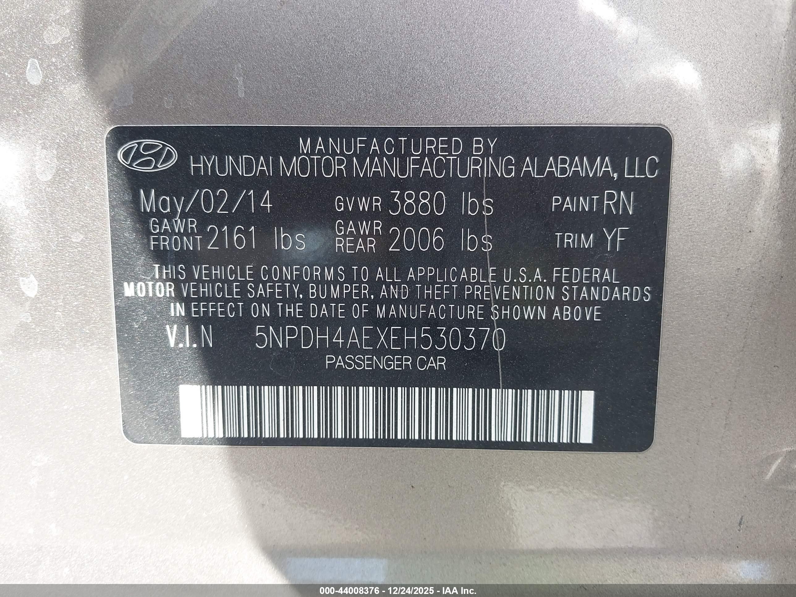 HYUNDAI ELANTRA image 9