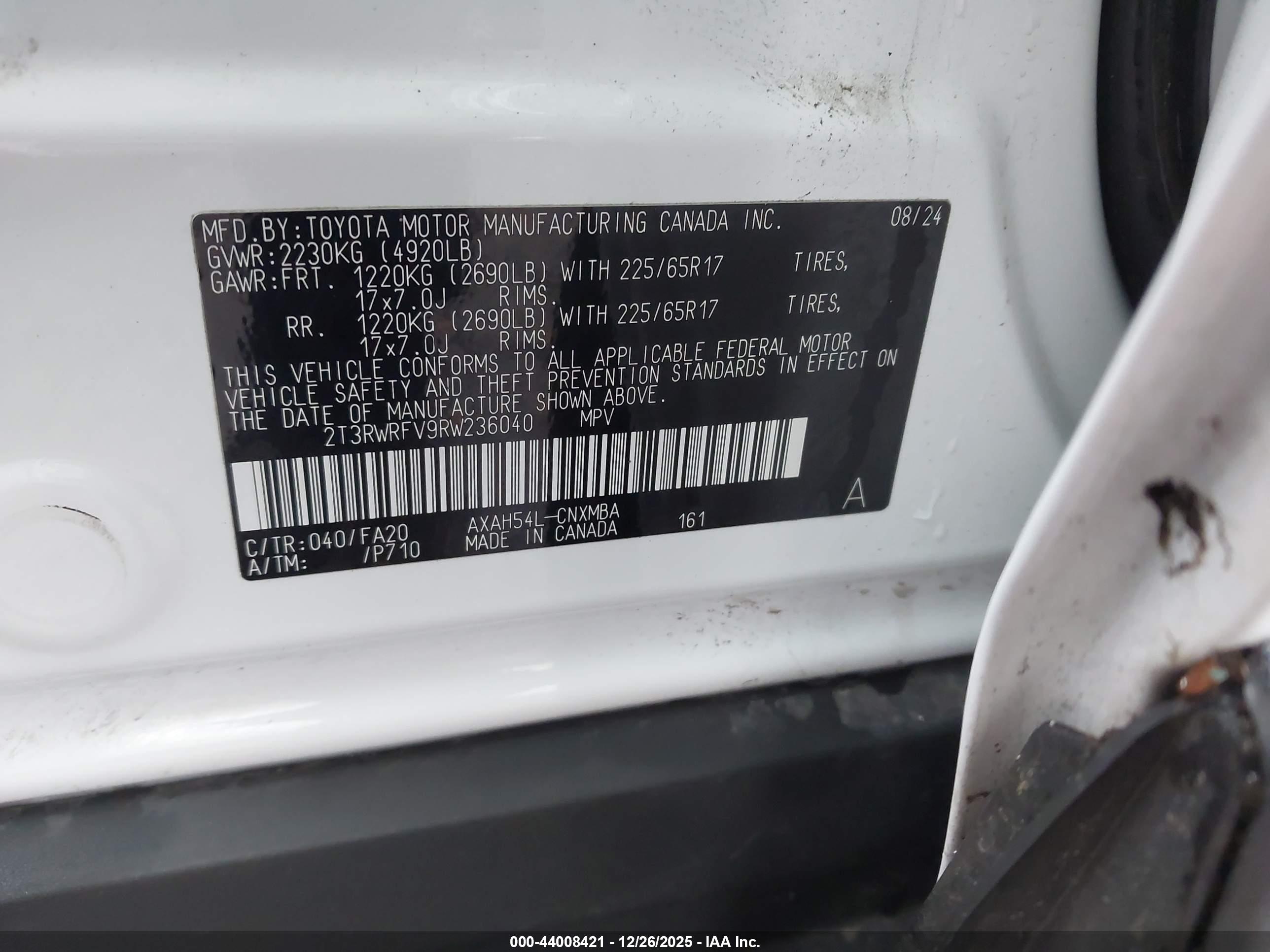 TOYOTA RAV4 image 9