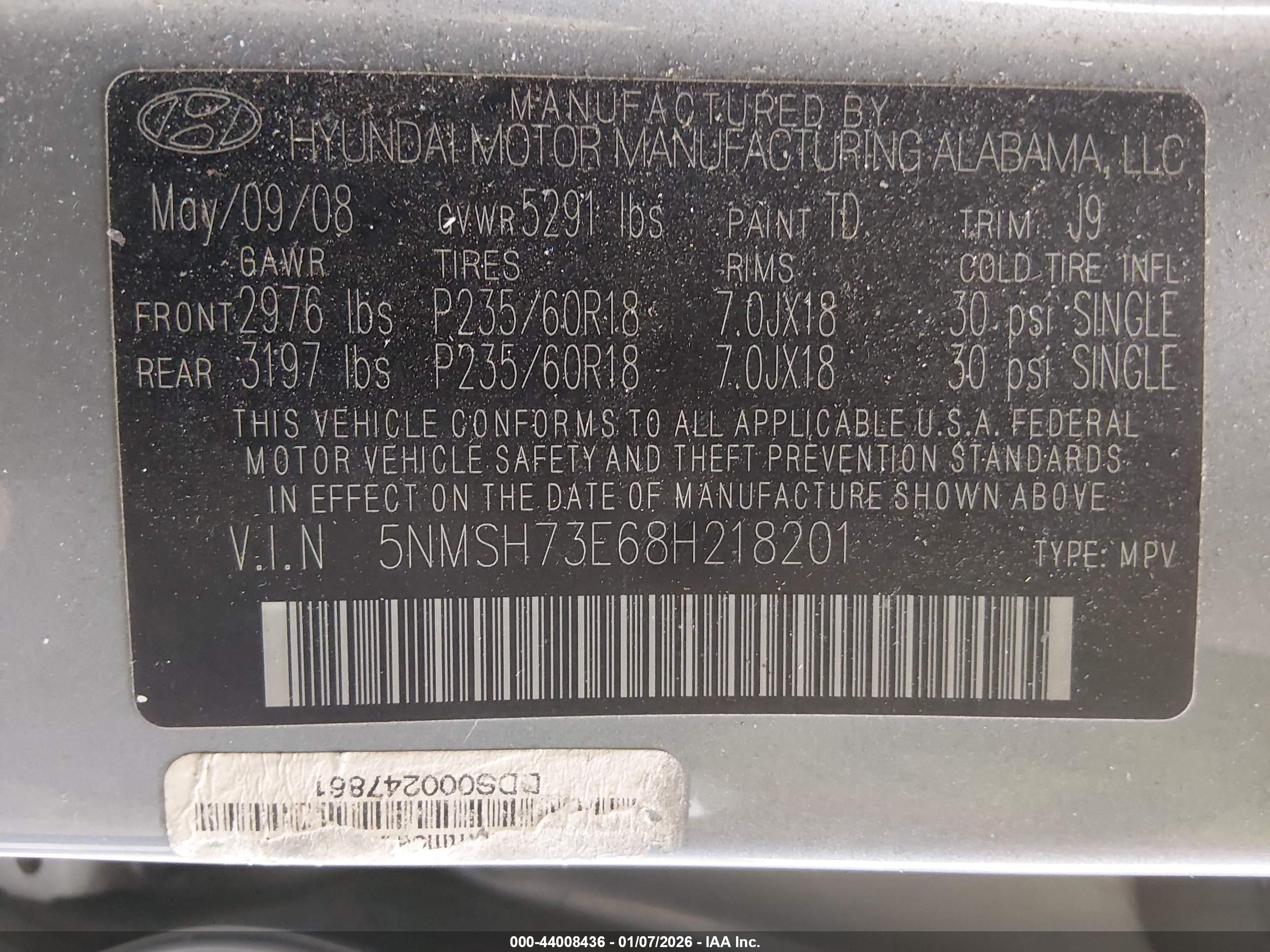 HYUNDAI SANTA image 9