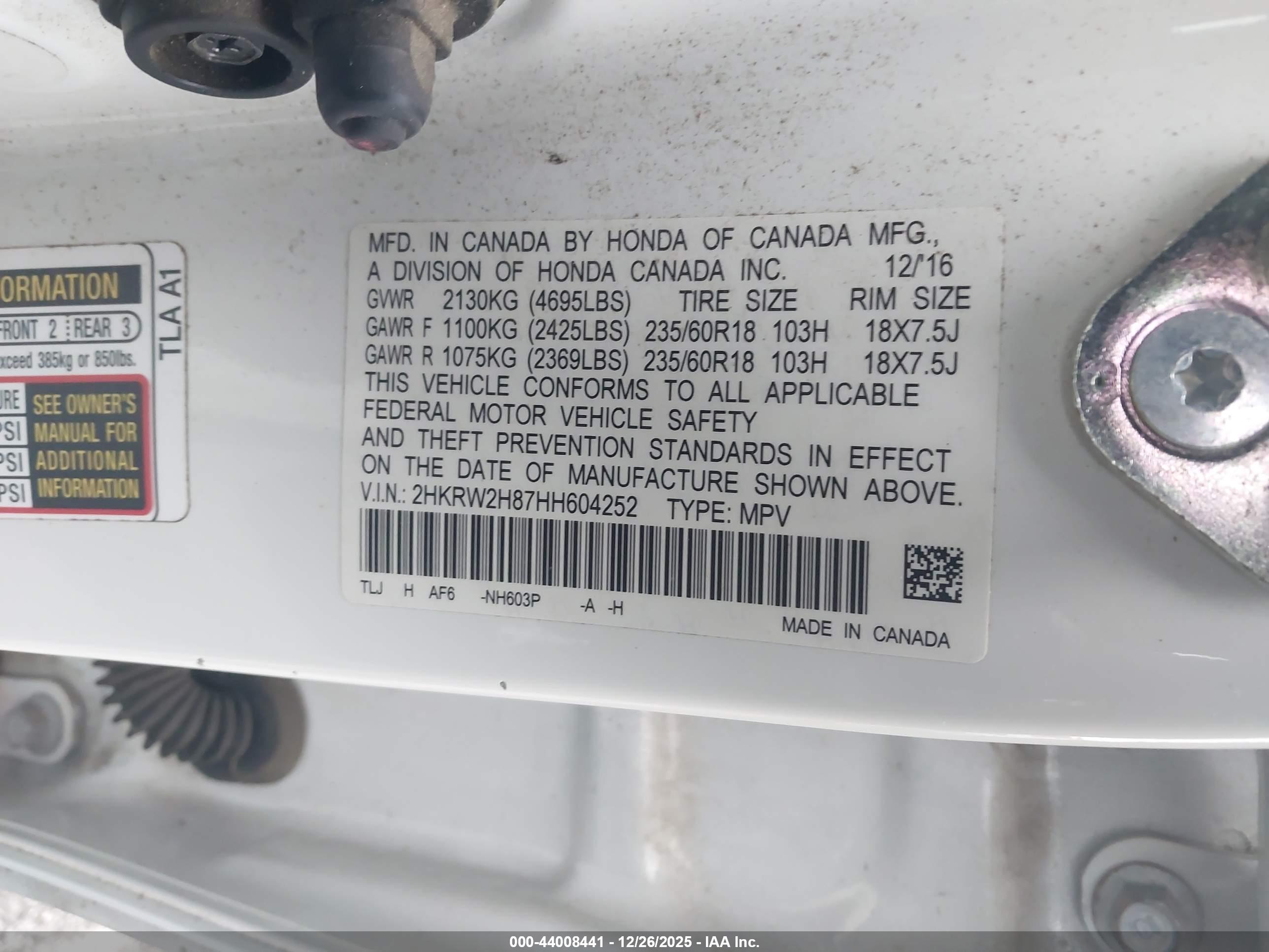 HONDA CR-V image 9