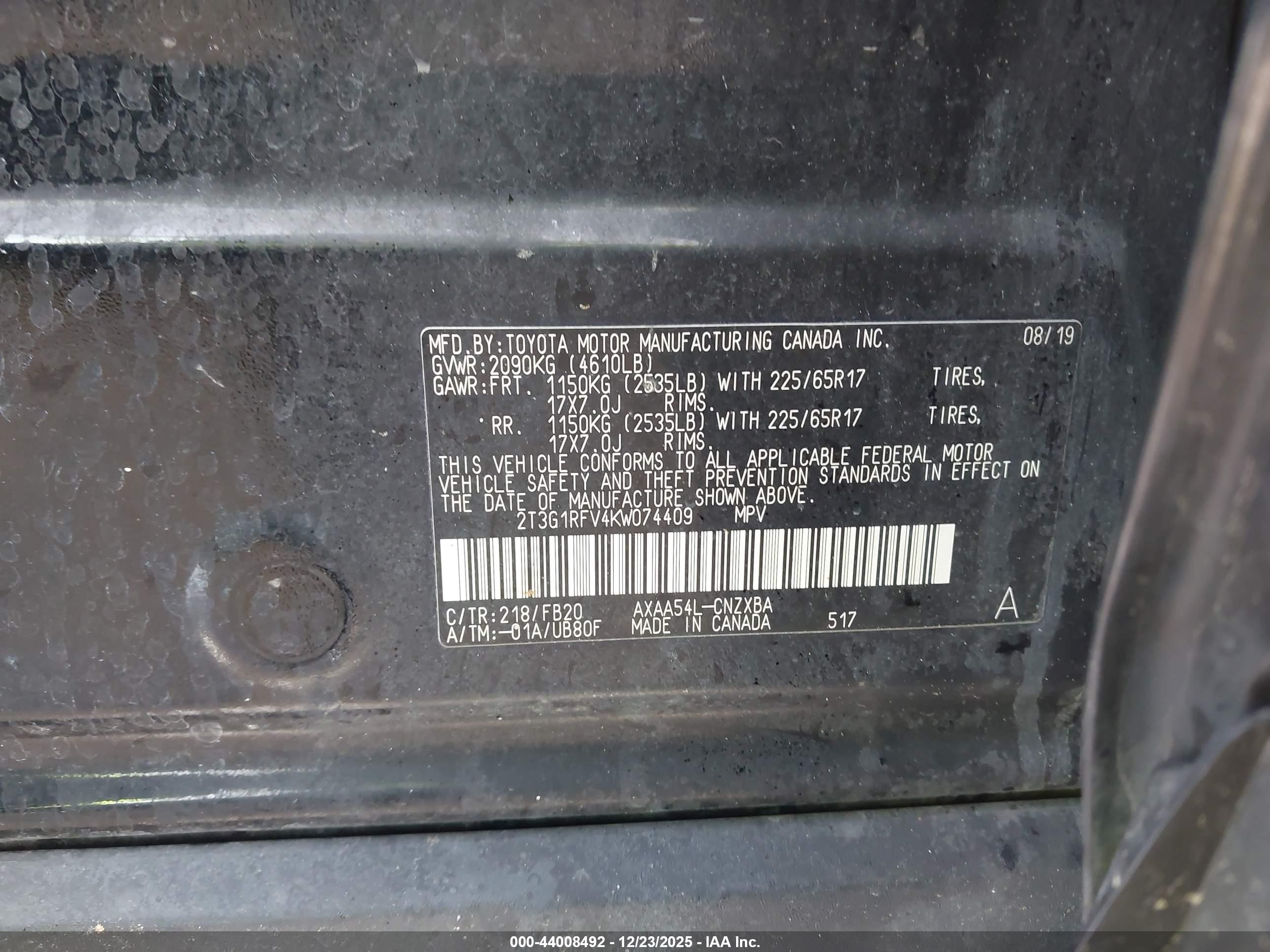 TOYOTA RAV4 image 9