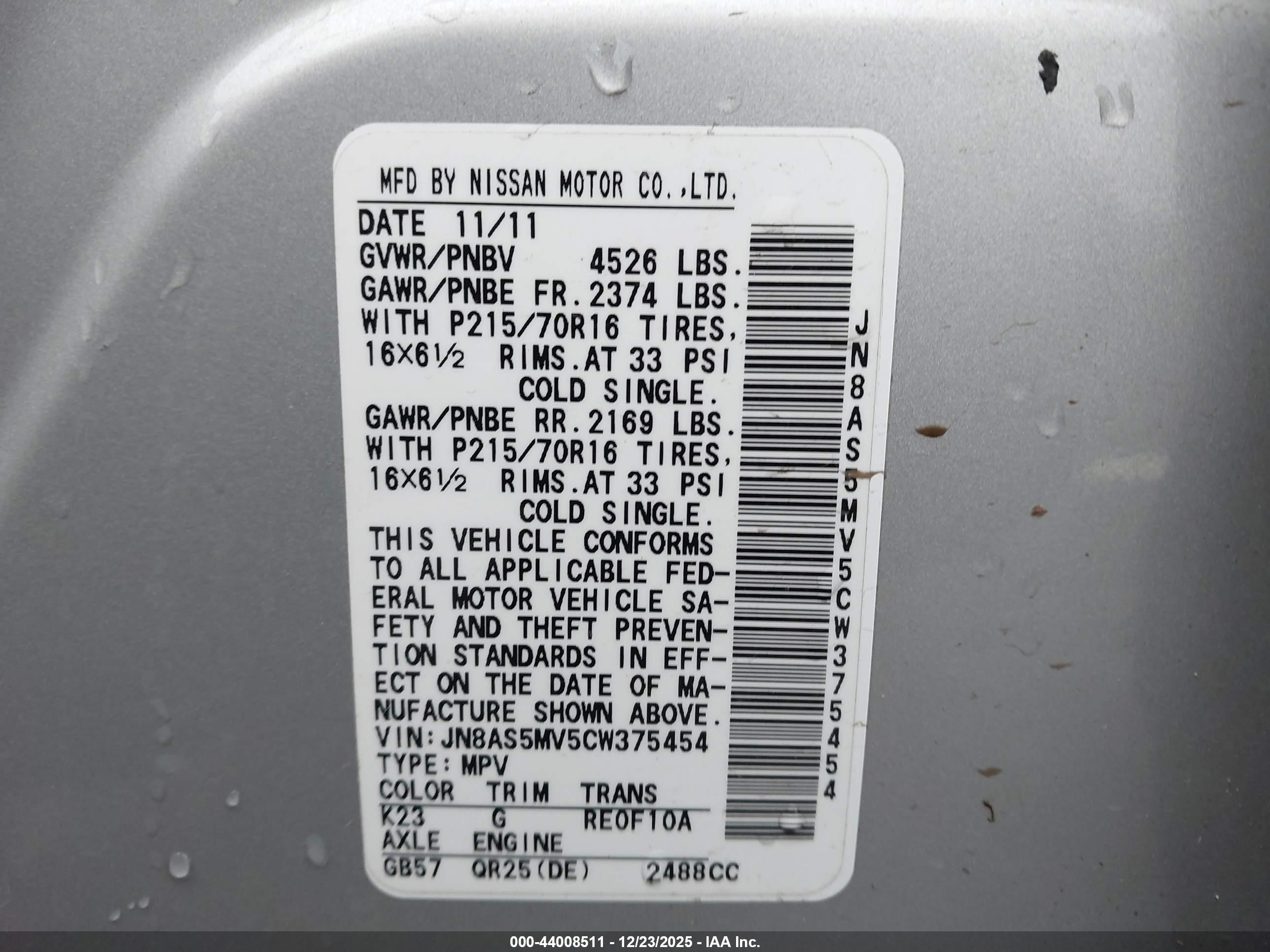 NISSAN ROGUE image 9