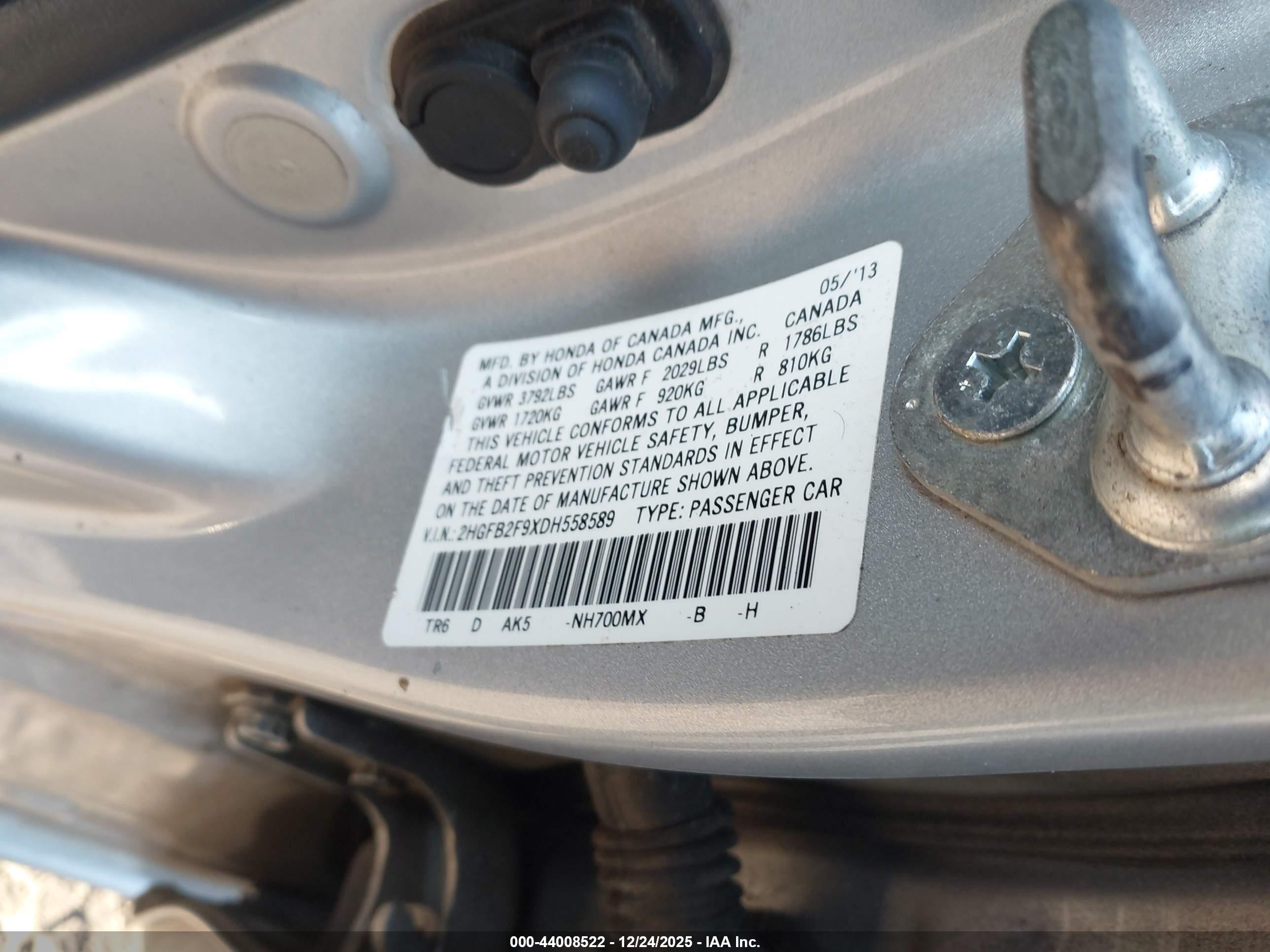 HONDA CIVIC image 9