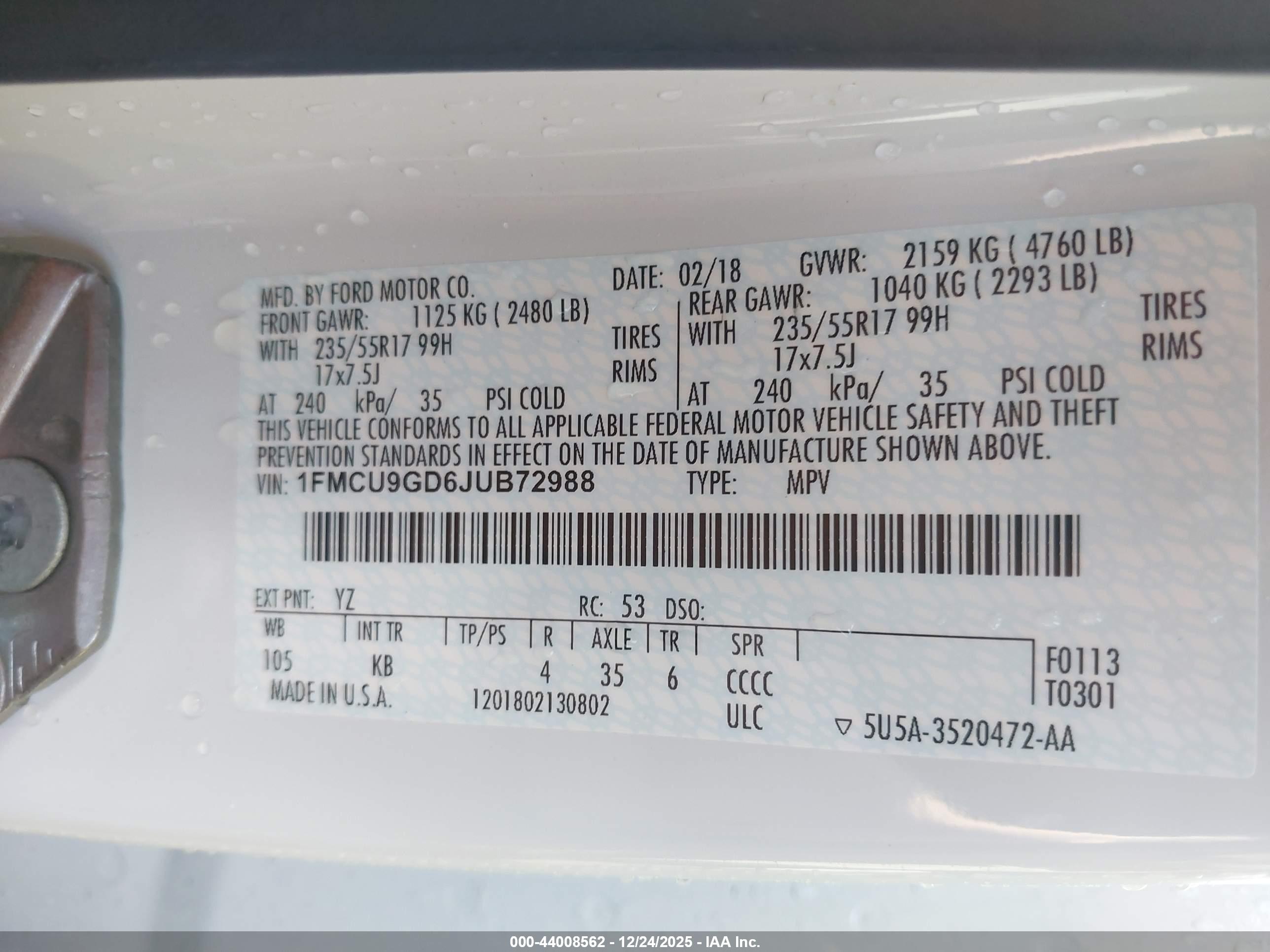 FORD ESCAPE image 9