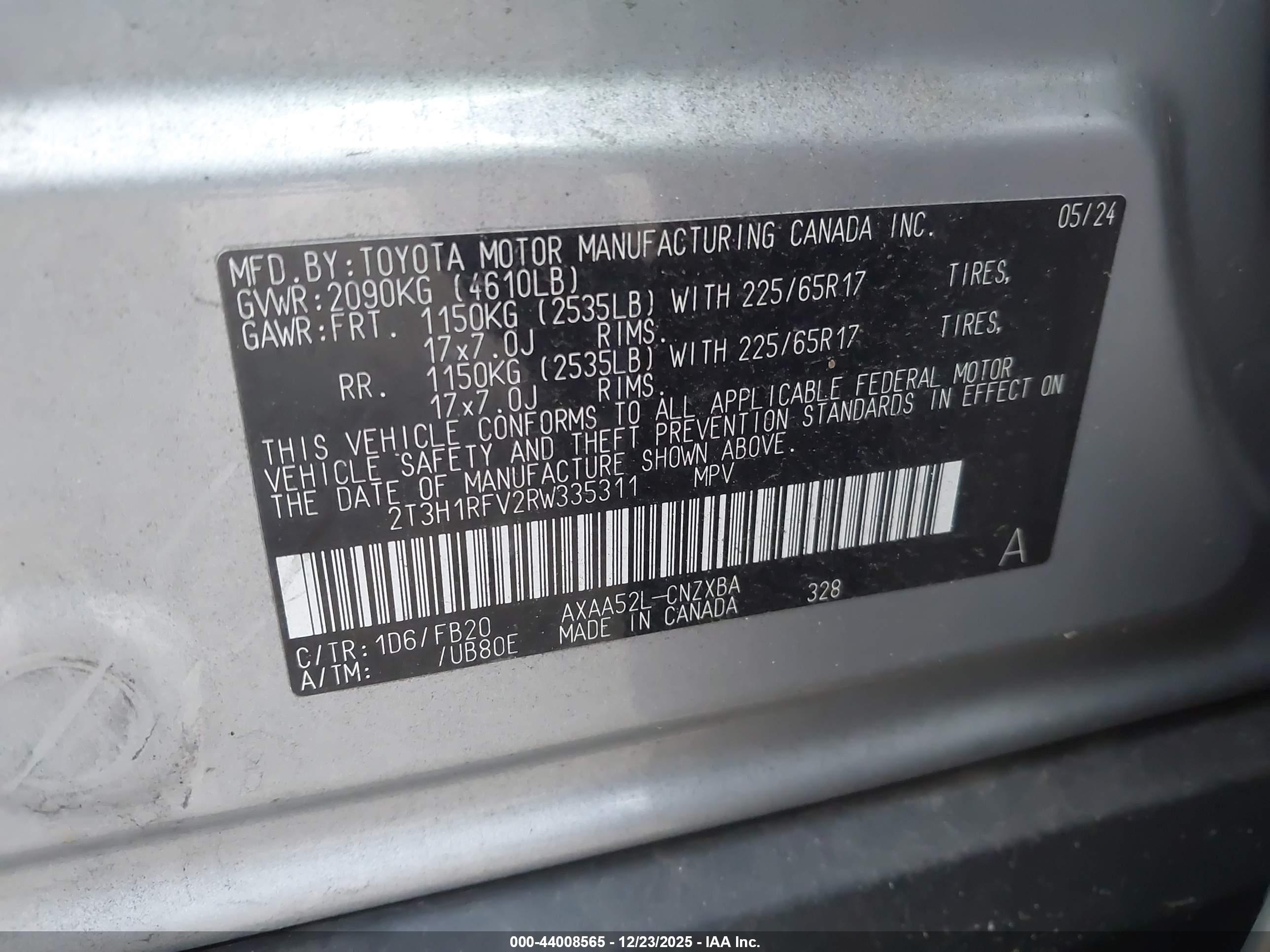 TOYOTA RAV4 image 9
