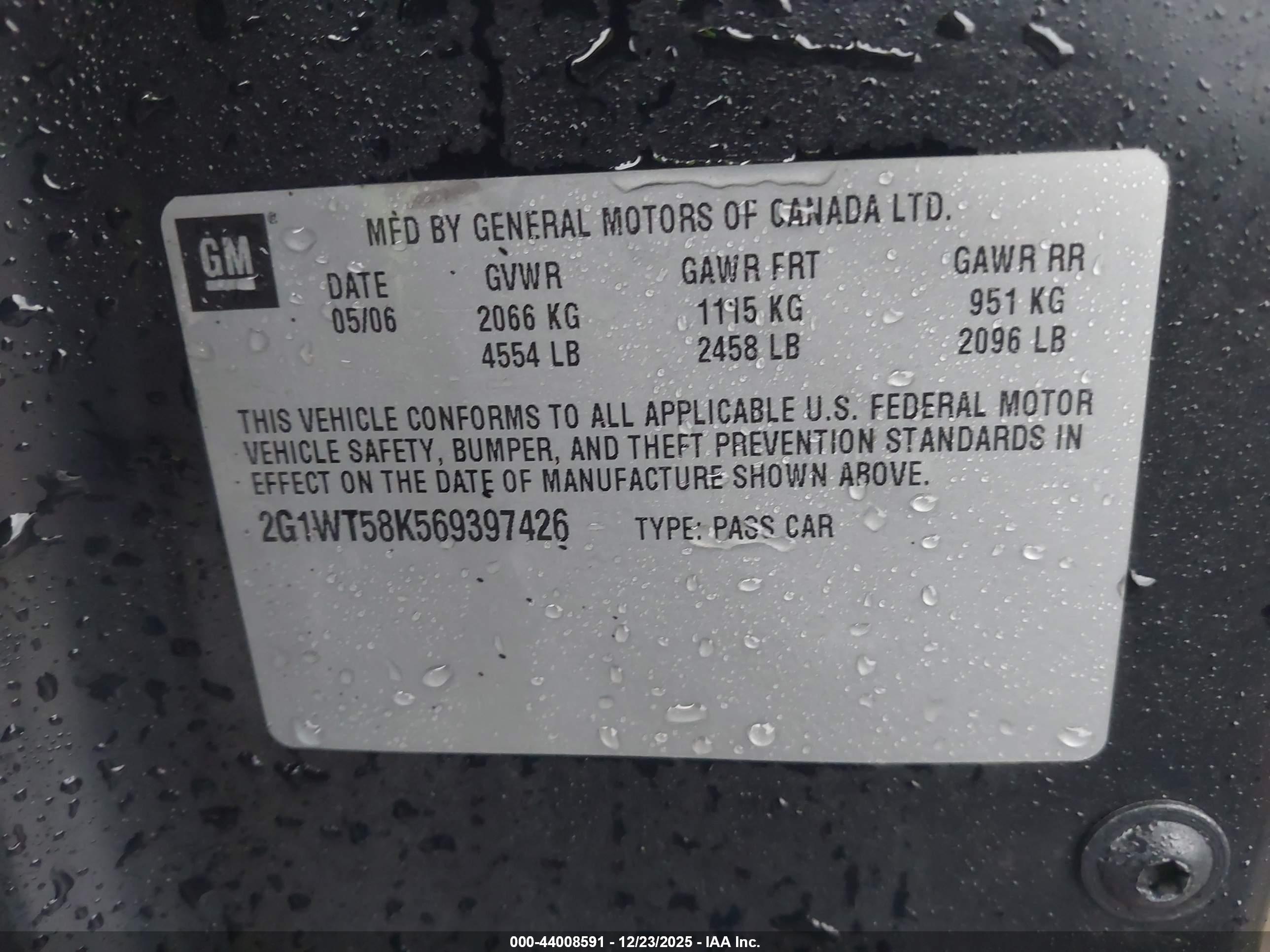CHEVROLET IMPALA image 9