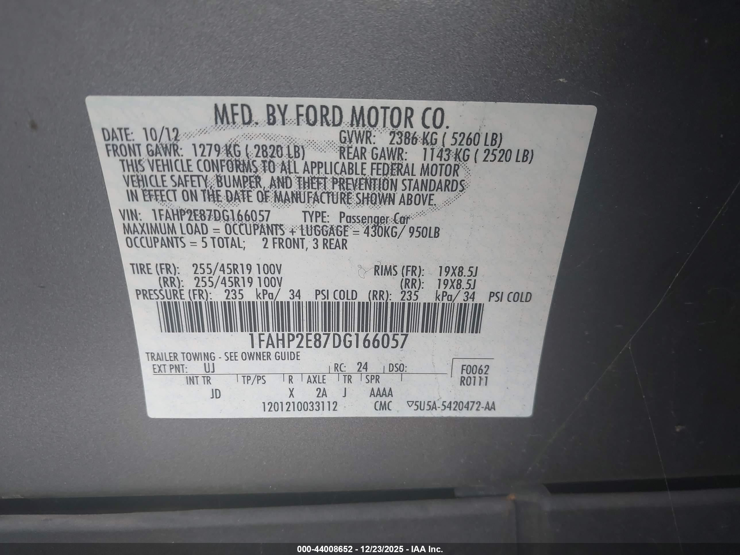 FORD TAURUS image 9