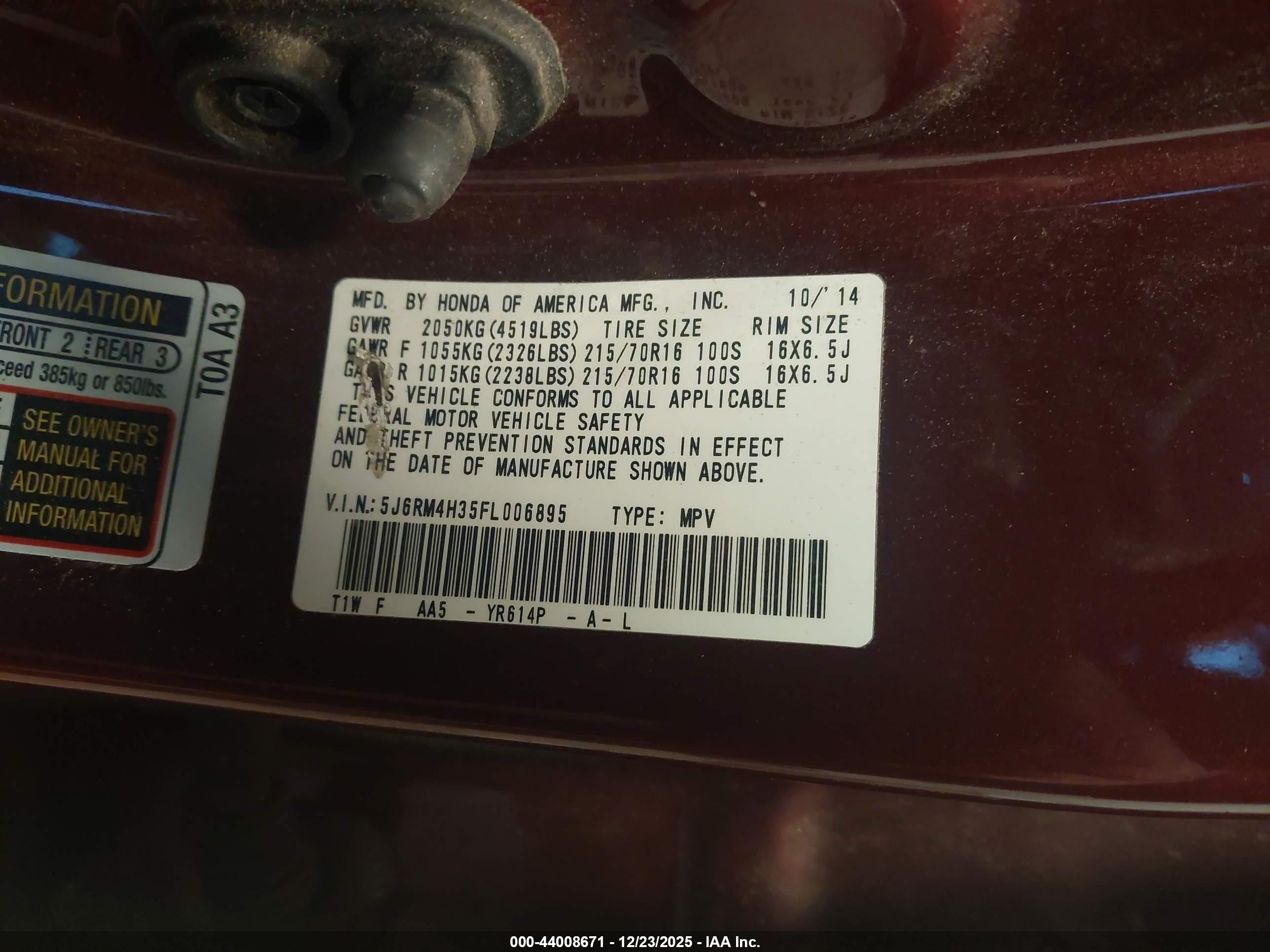 HONDA CR-V image 9
