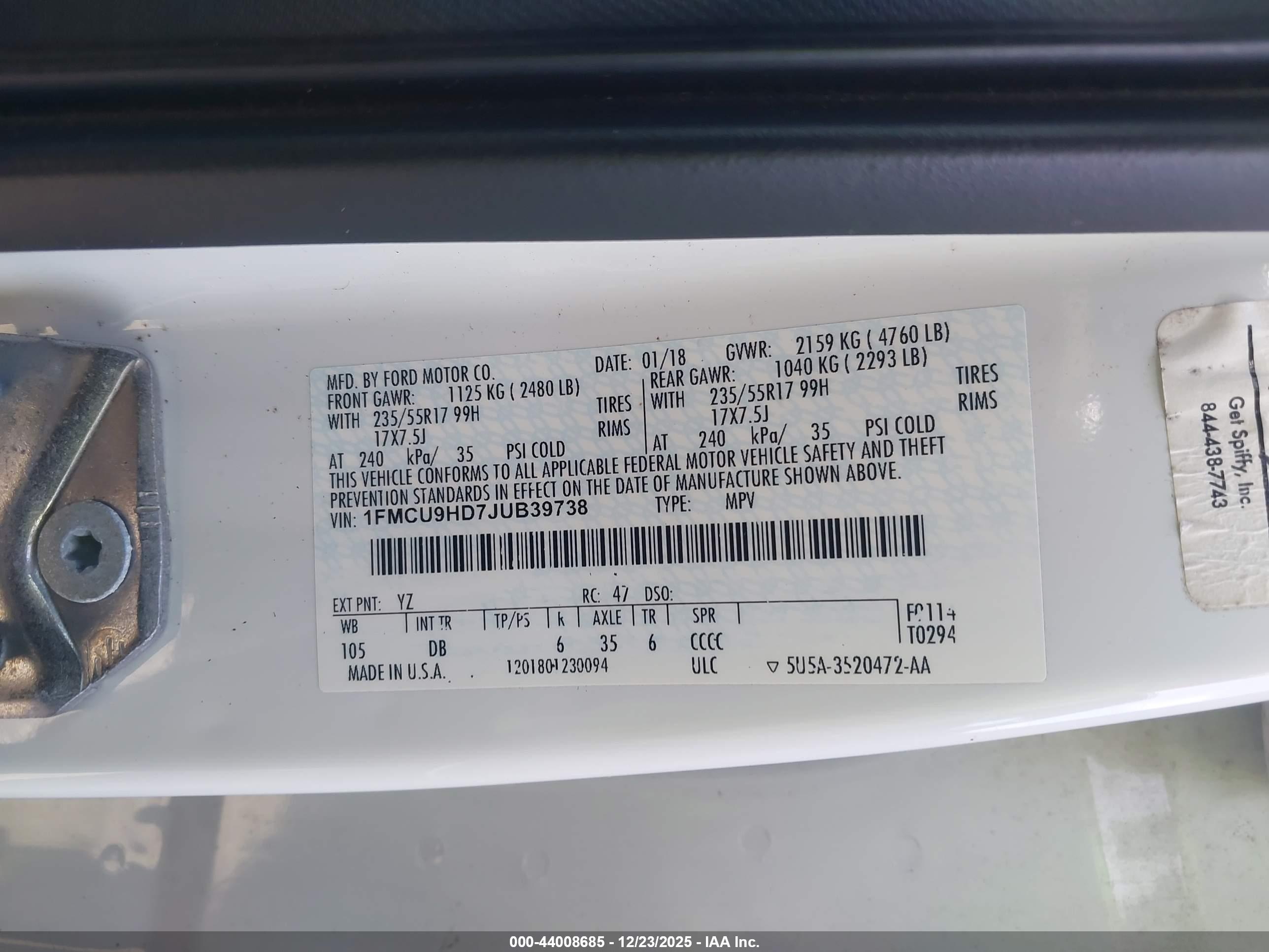 FORD ESCAPE image 9