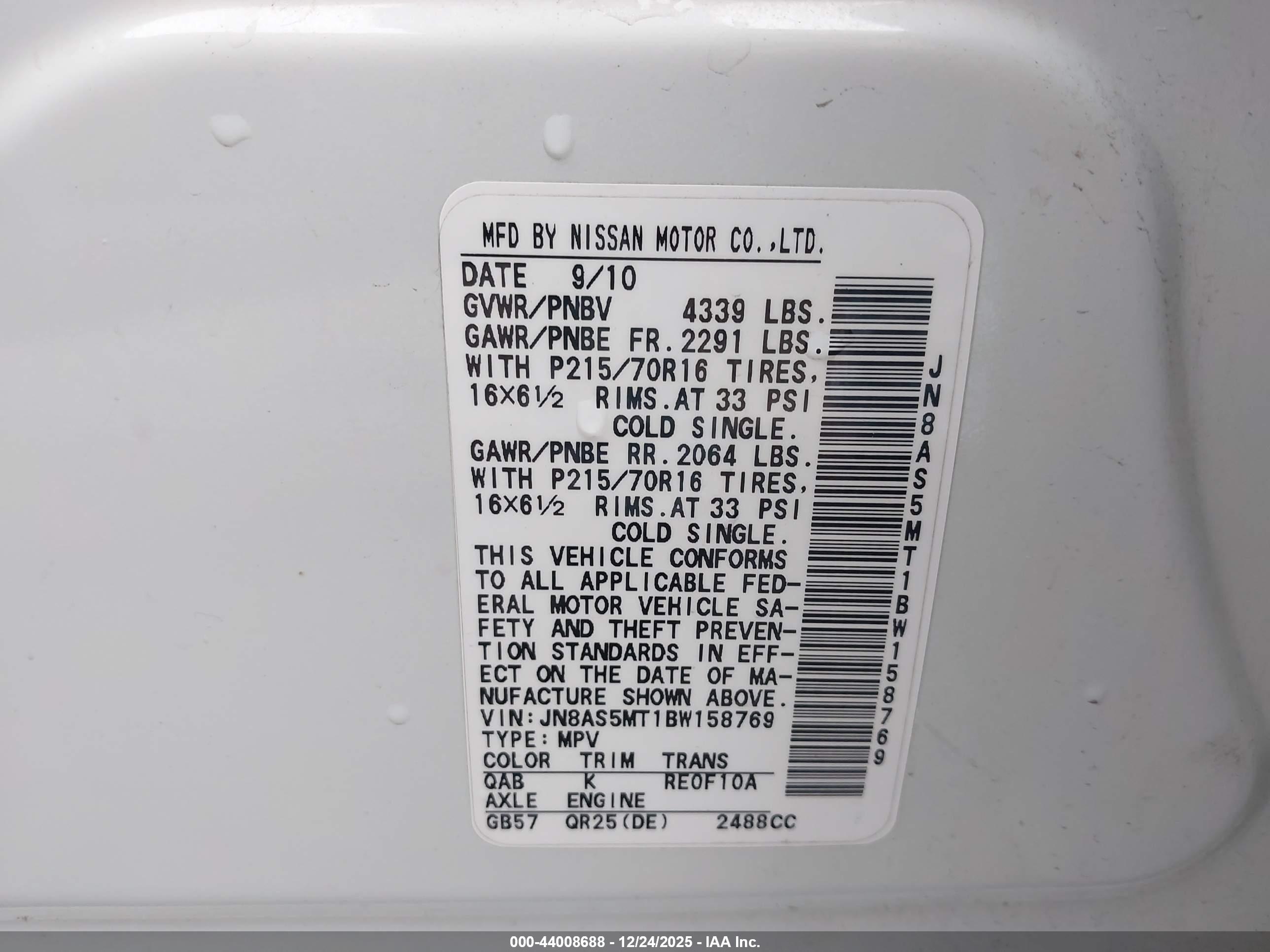 NISSAN ROGUE image 9