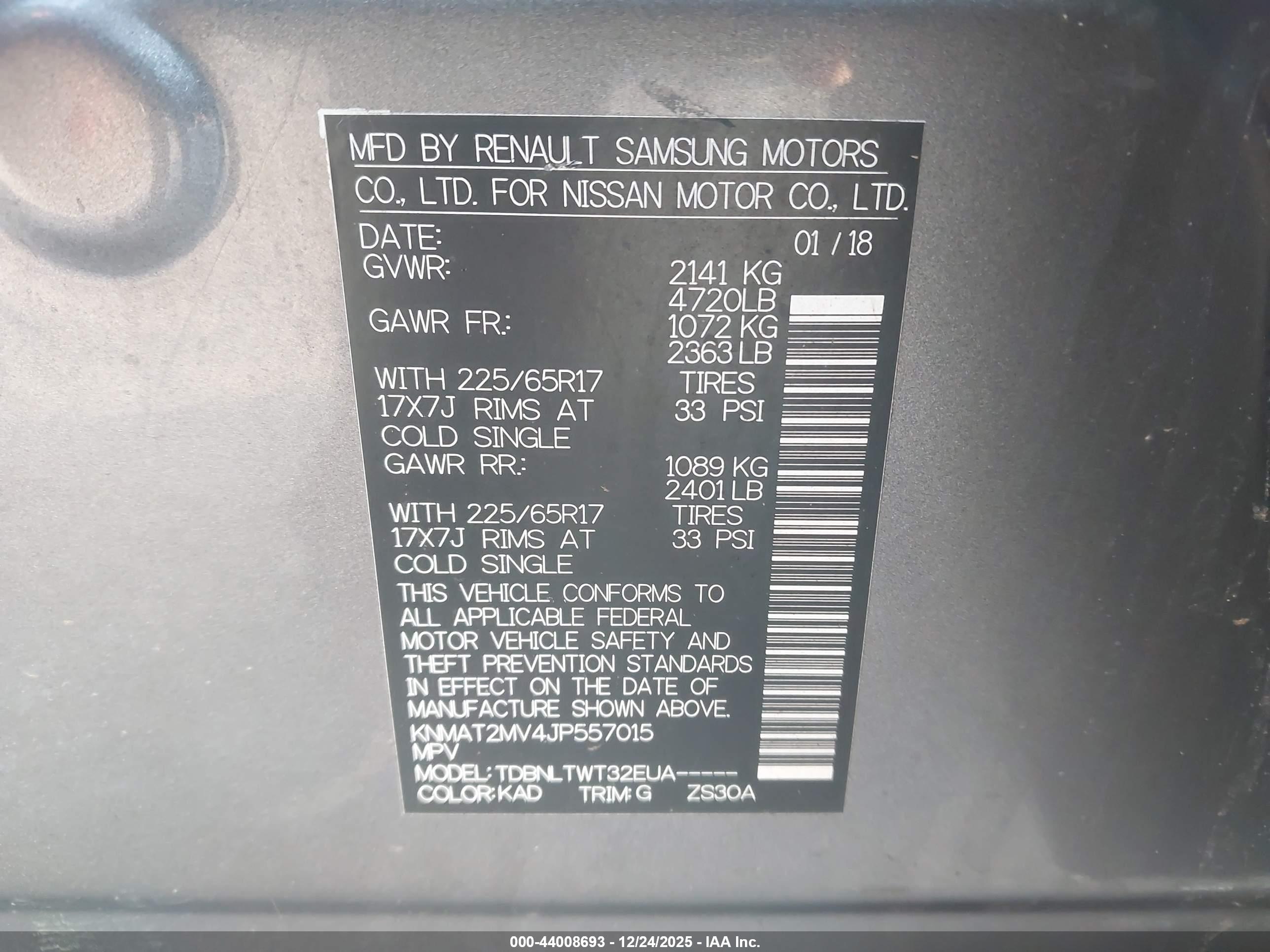 NISSAN ROGUE image 9
