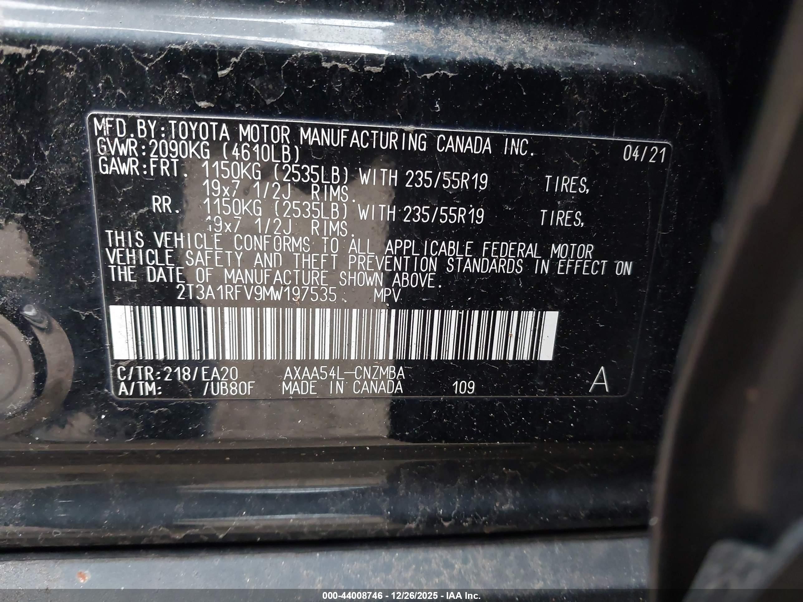 TOYOTA RAV4 image 9