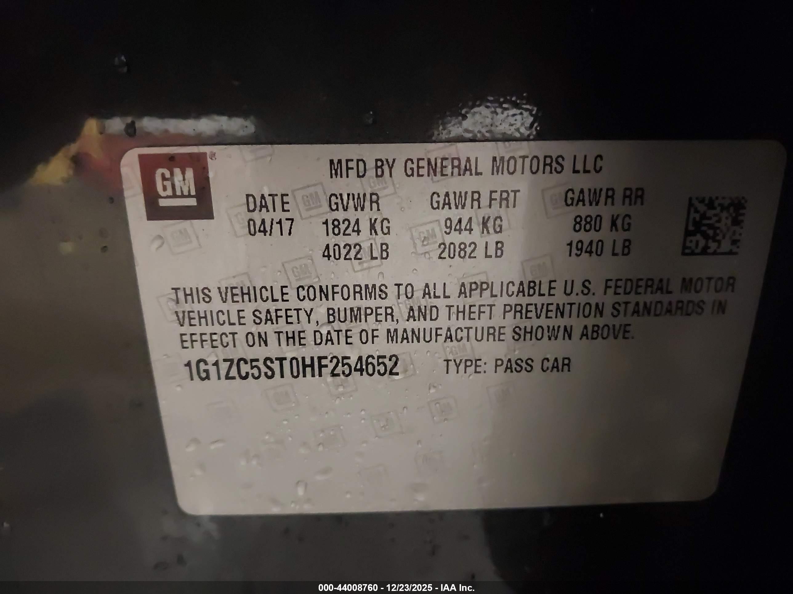 CHEVROLET MALIBU image 9